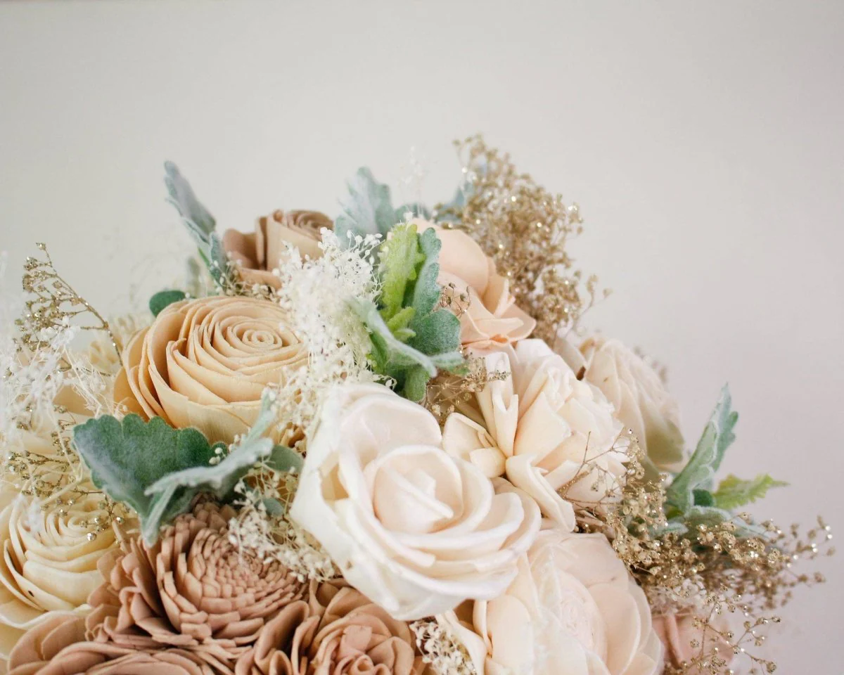 Nearly Nude Bridal Bouquet* - Image 5