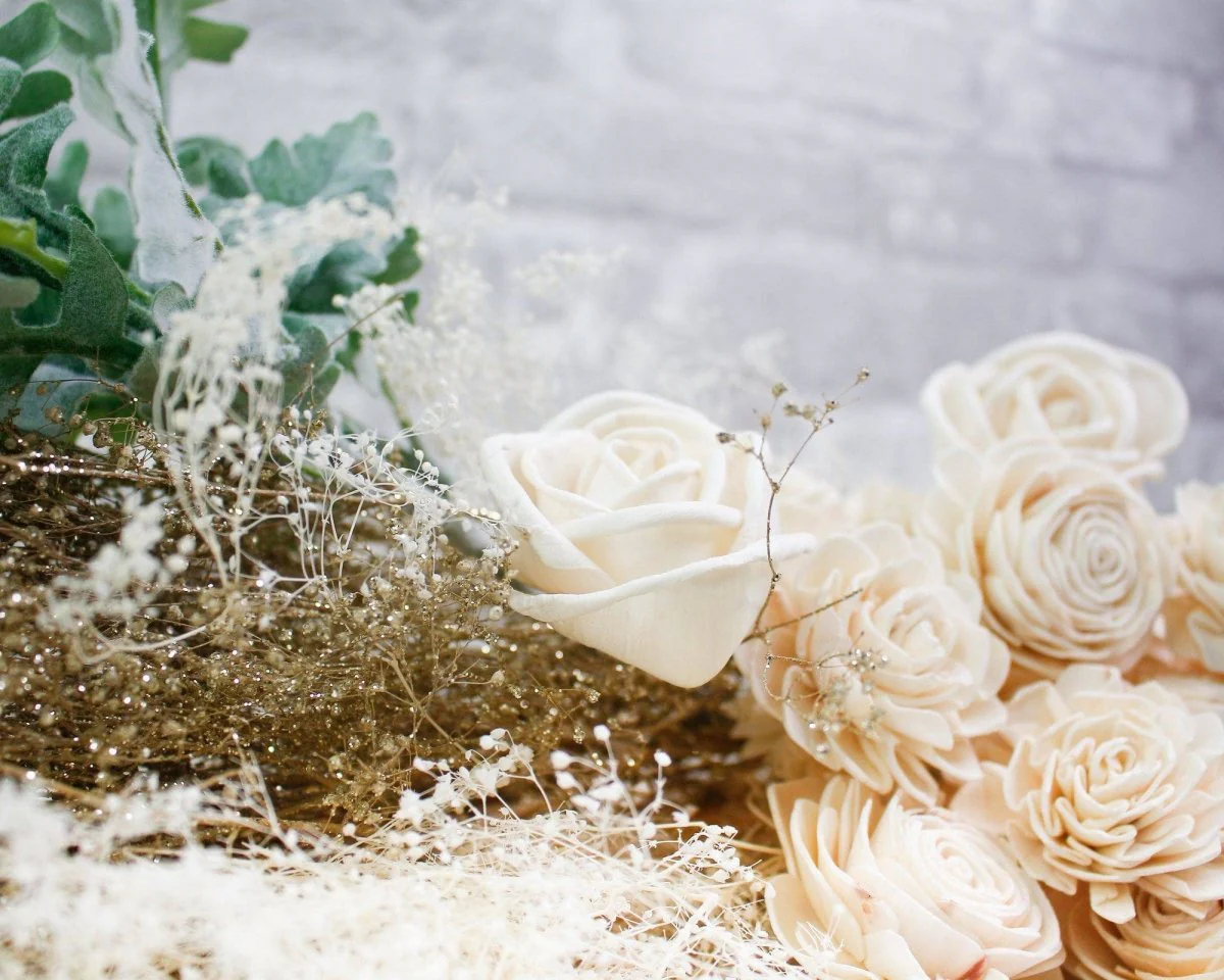 Nearly Nude Bridesmaid Bouquet - Image 10
