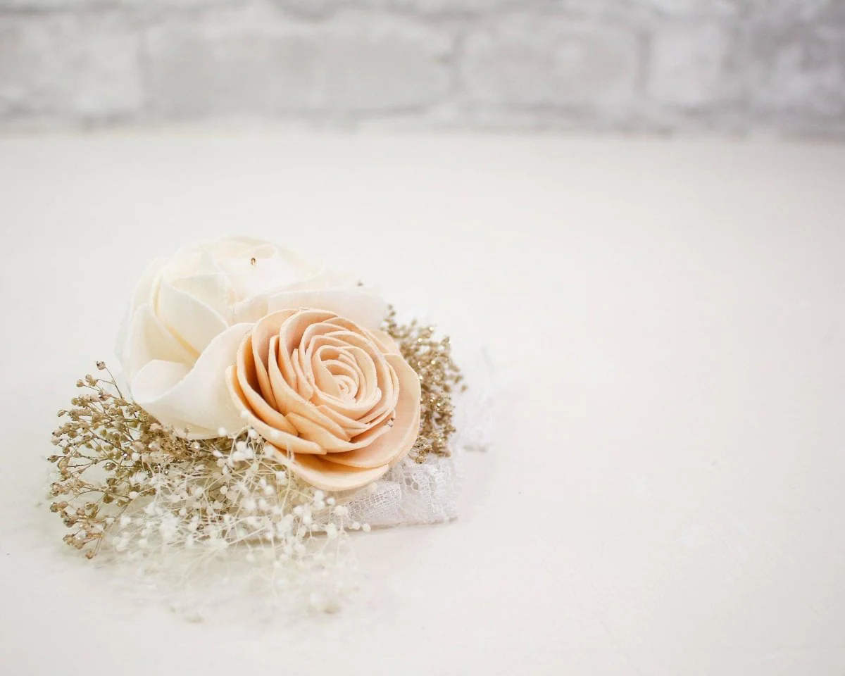 Nearly Nude Corsage (Set of 3) - Image 2