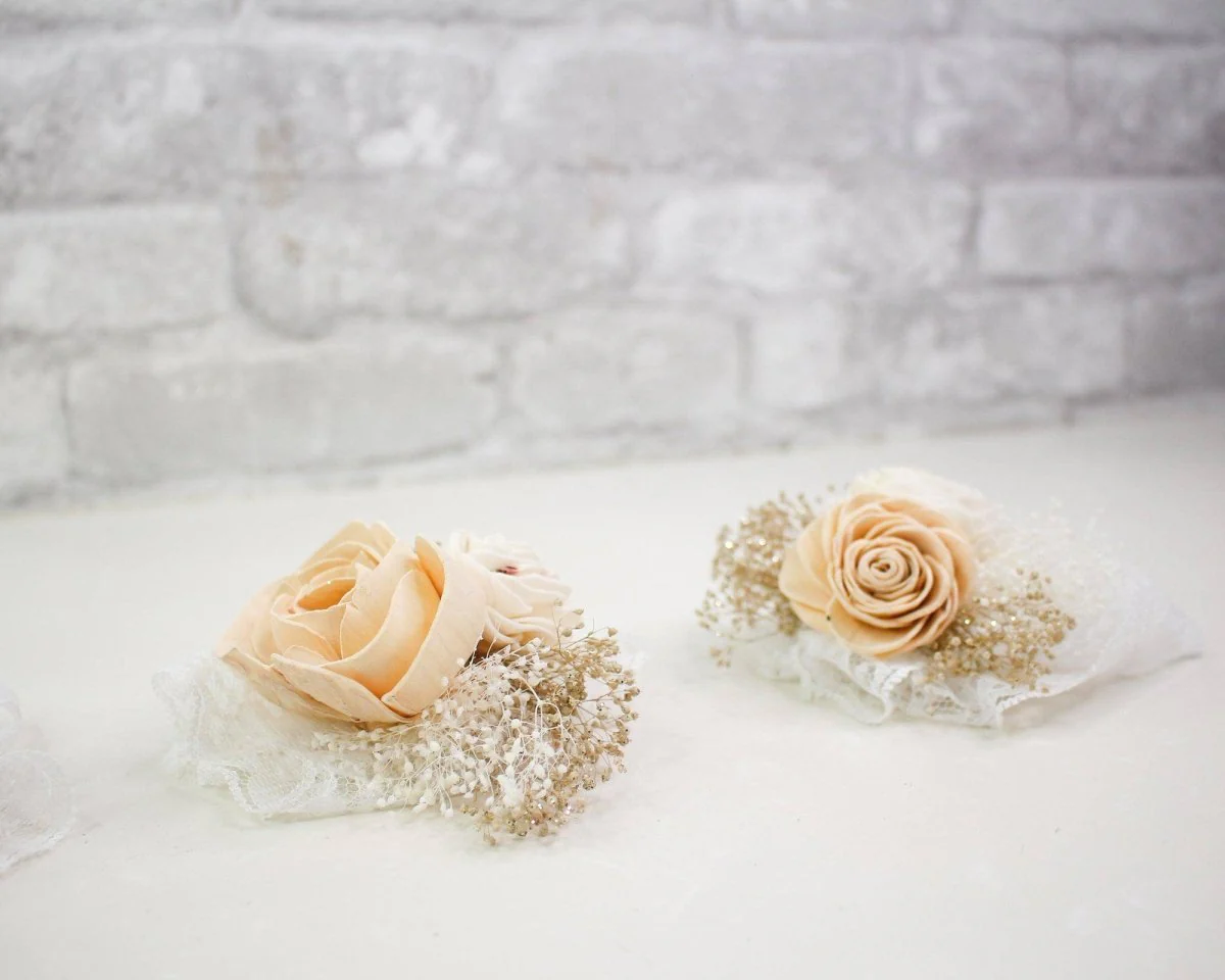 Nearly Nude Corsage (Set of 3) - Image 8