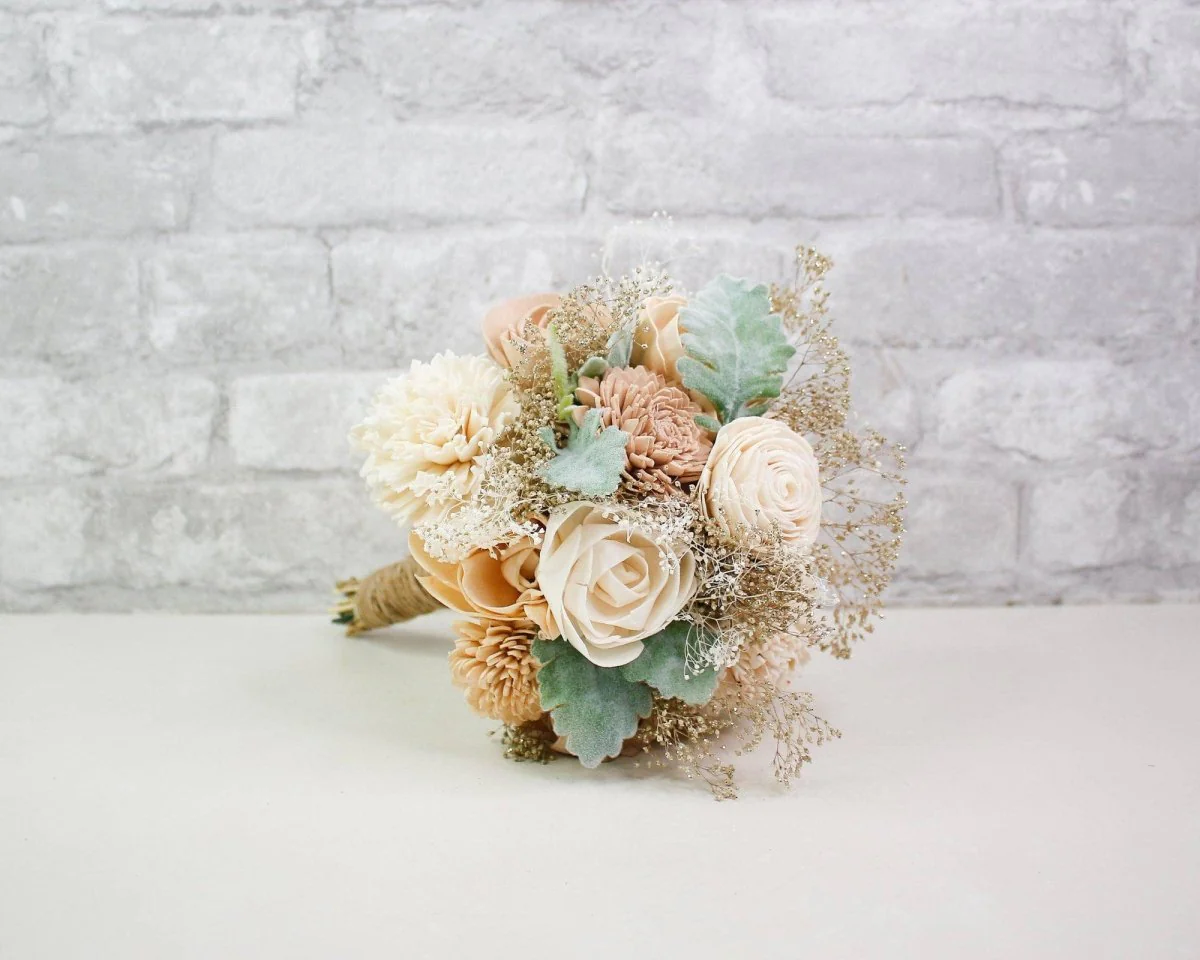 Nearly Nude Mini Bouquet - Image 3