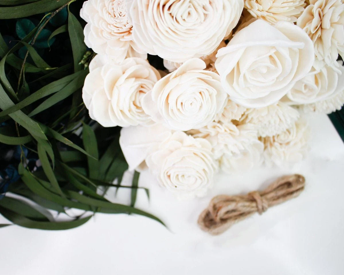 Olive Branch Bridal Bouquet - Image 12
