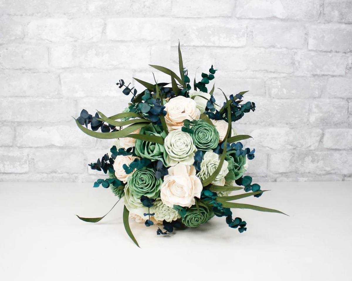 Olive Branch Bridal Bouquet - Image 3
