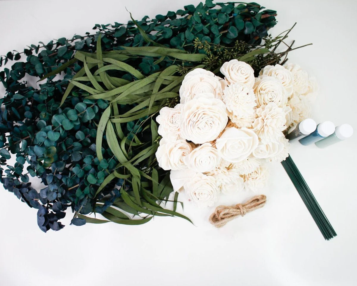 Olive Branch Bridal Bouquet* - Image 11