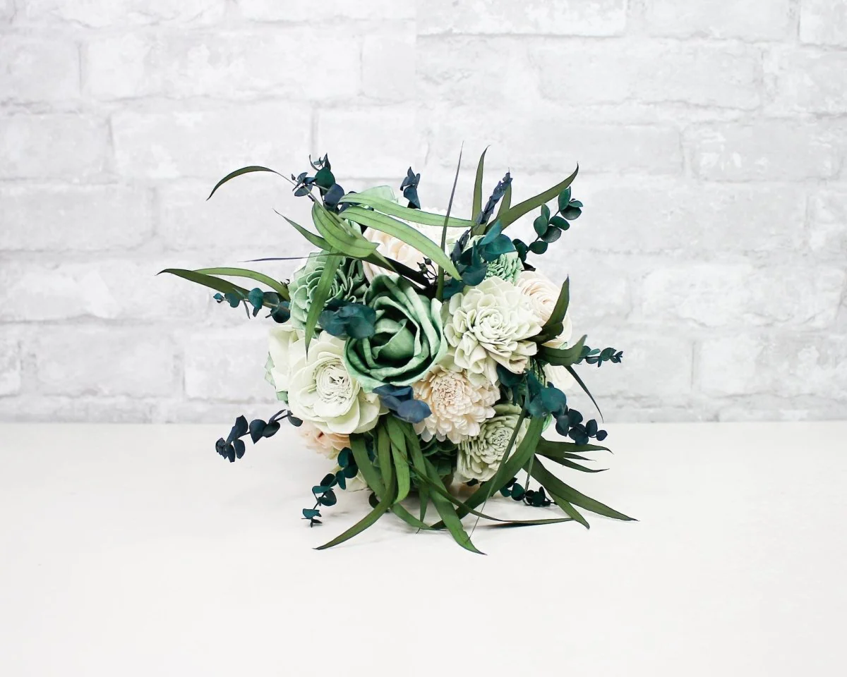 Olive Branch Bridesmaid Bouquet* - Image 2