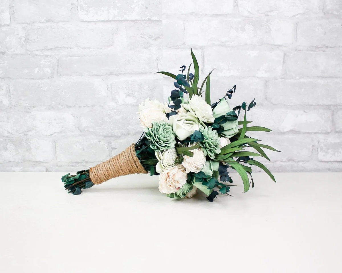 Olive Branch Bridesmaid Bouquet* - Image 3