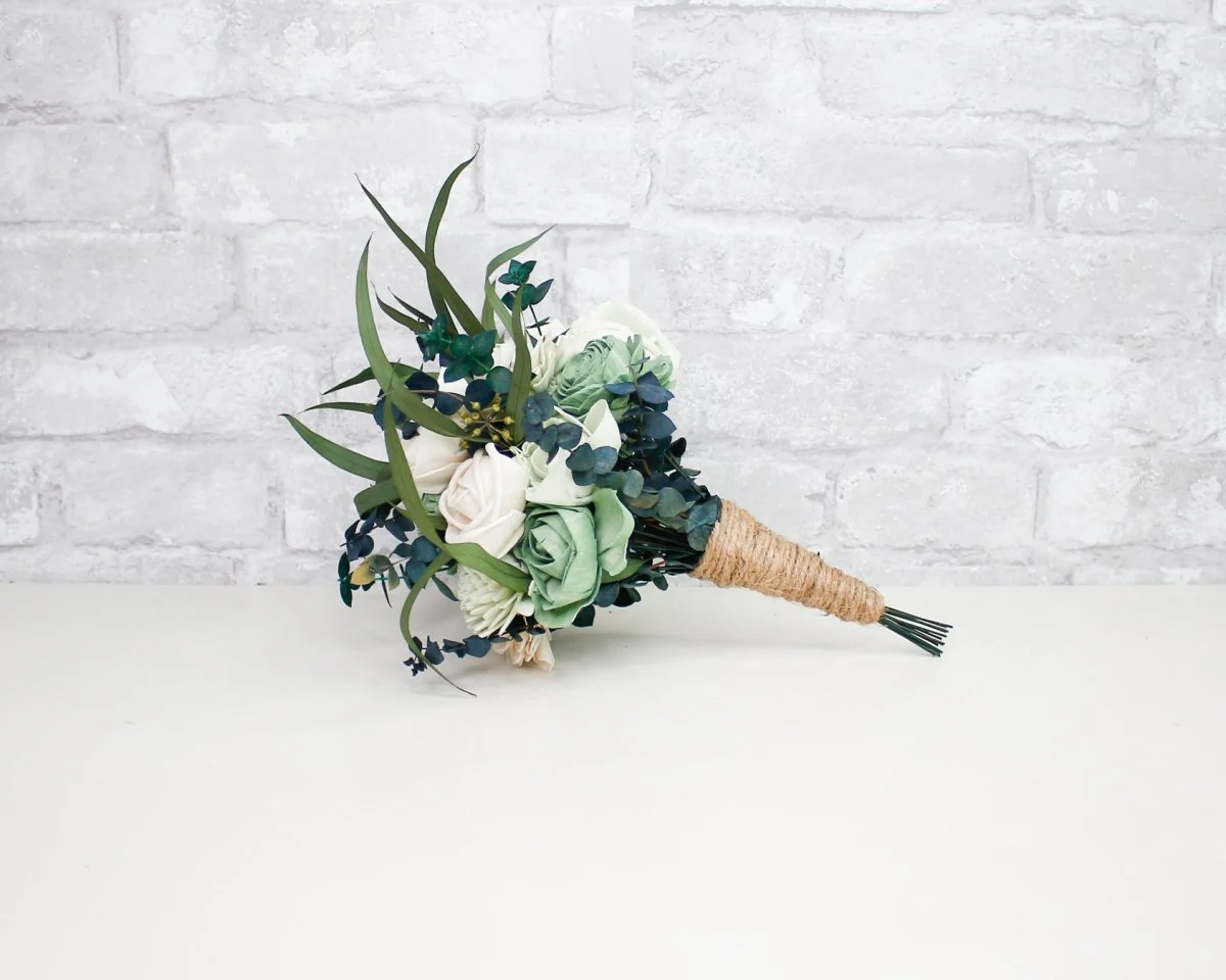Olive Branch Mini Bouquet - Image 3