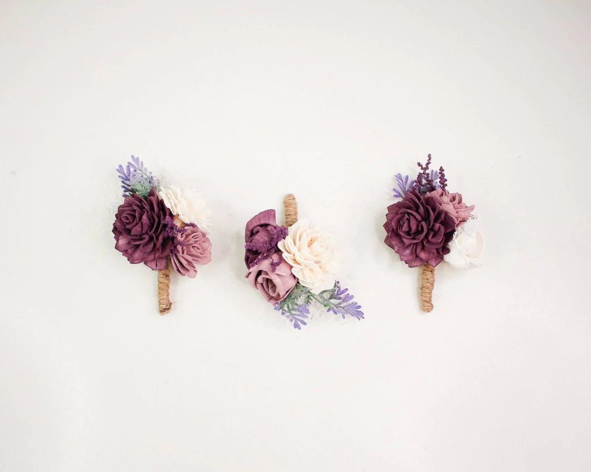 Palisade Boutonniere (Set of 3)* - Image 3