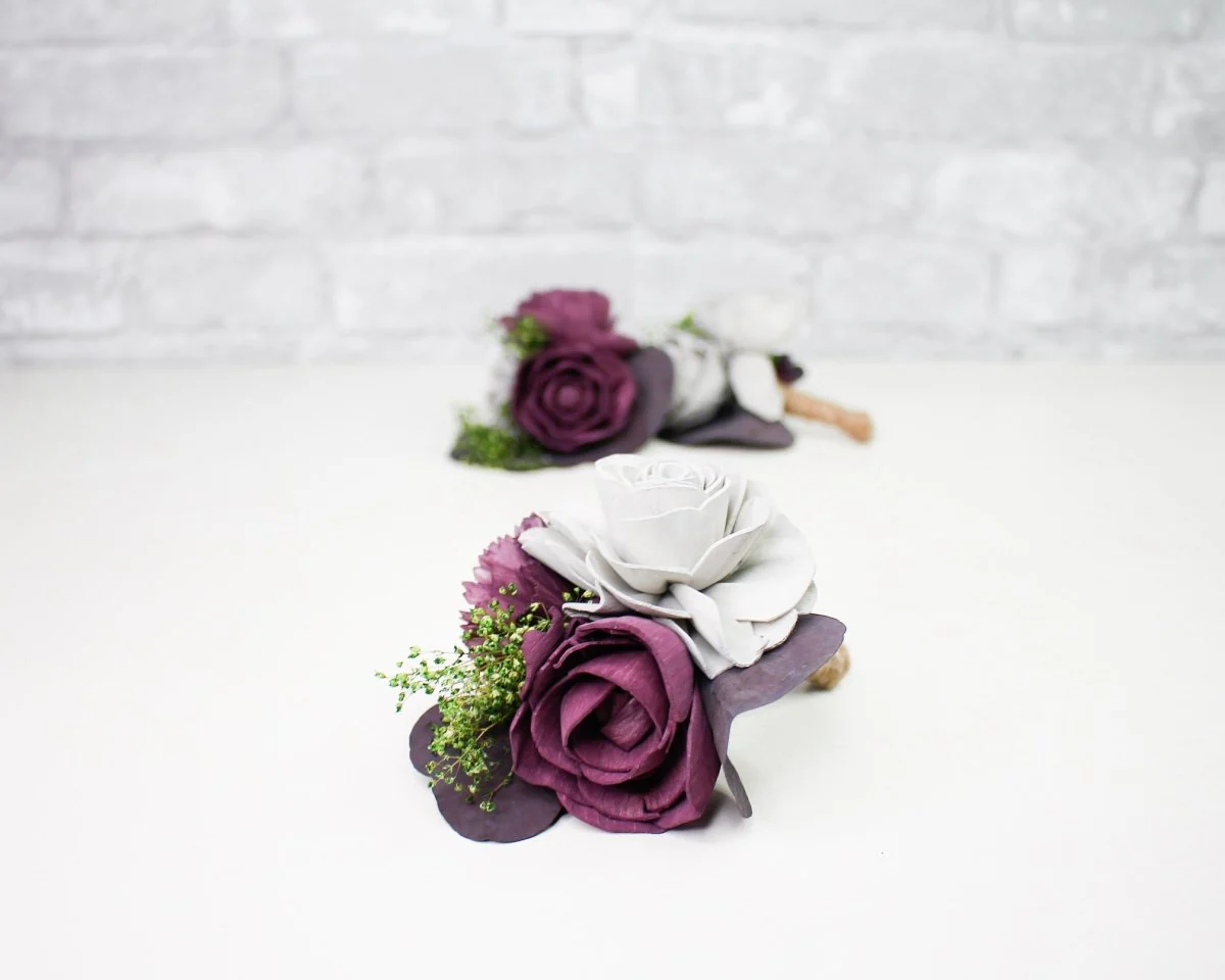 Paris Boutonniere (Set of 3) - Image 4