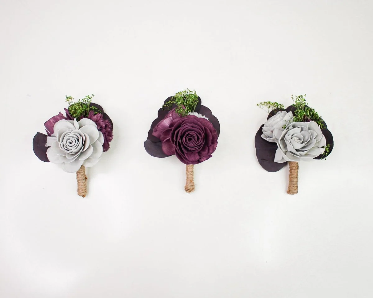 Paris Boutonniere (Set of 3)* - Image 3