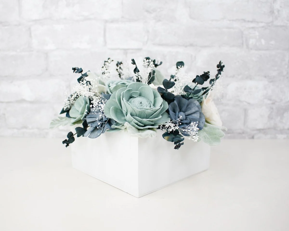 Peaceful Wishes Sympathy Arrangement Craft Kit - Image 2
