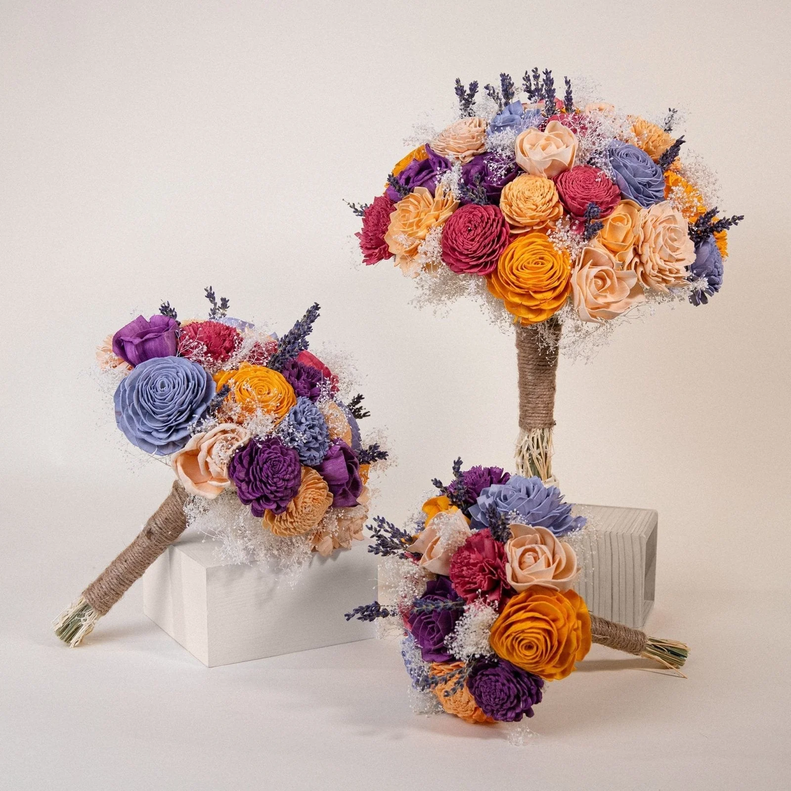 Peach Dawn Bridal Bouquet* - Image 5