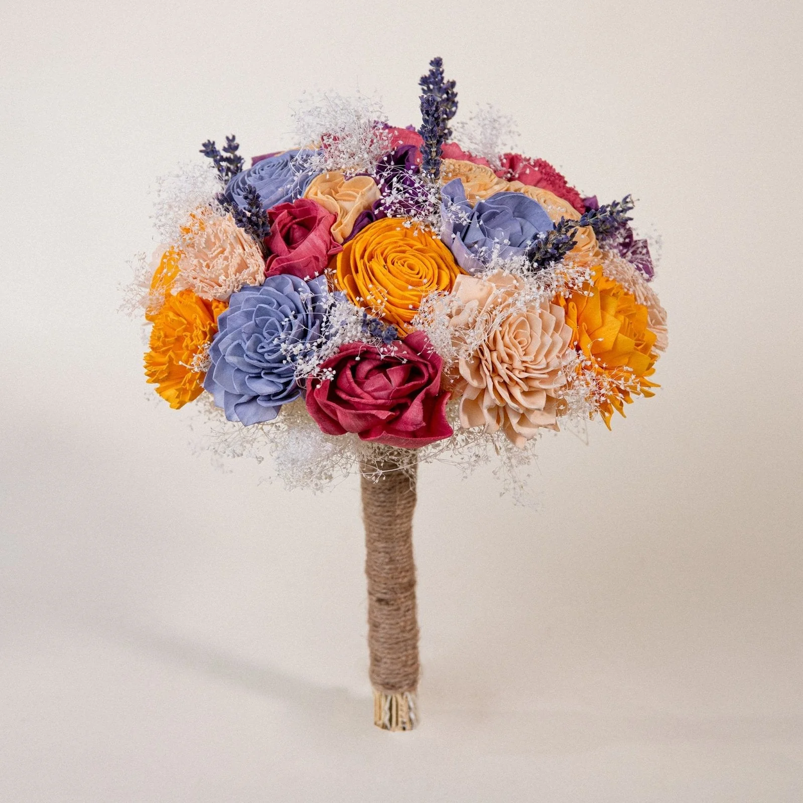 Peach Dawn Bridesmaid Bouquet - Image 3