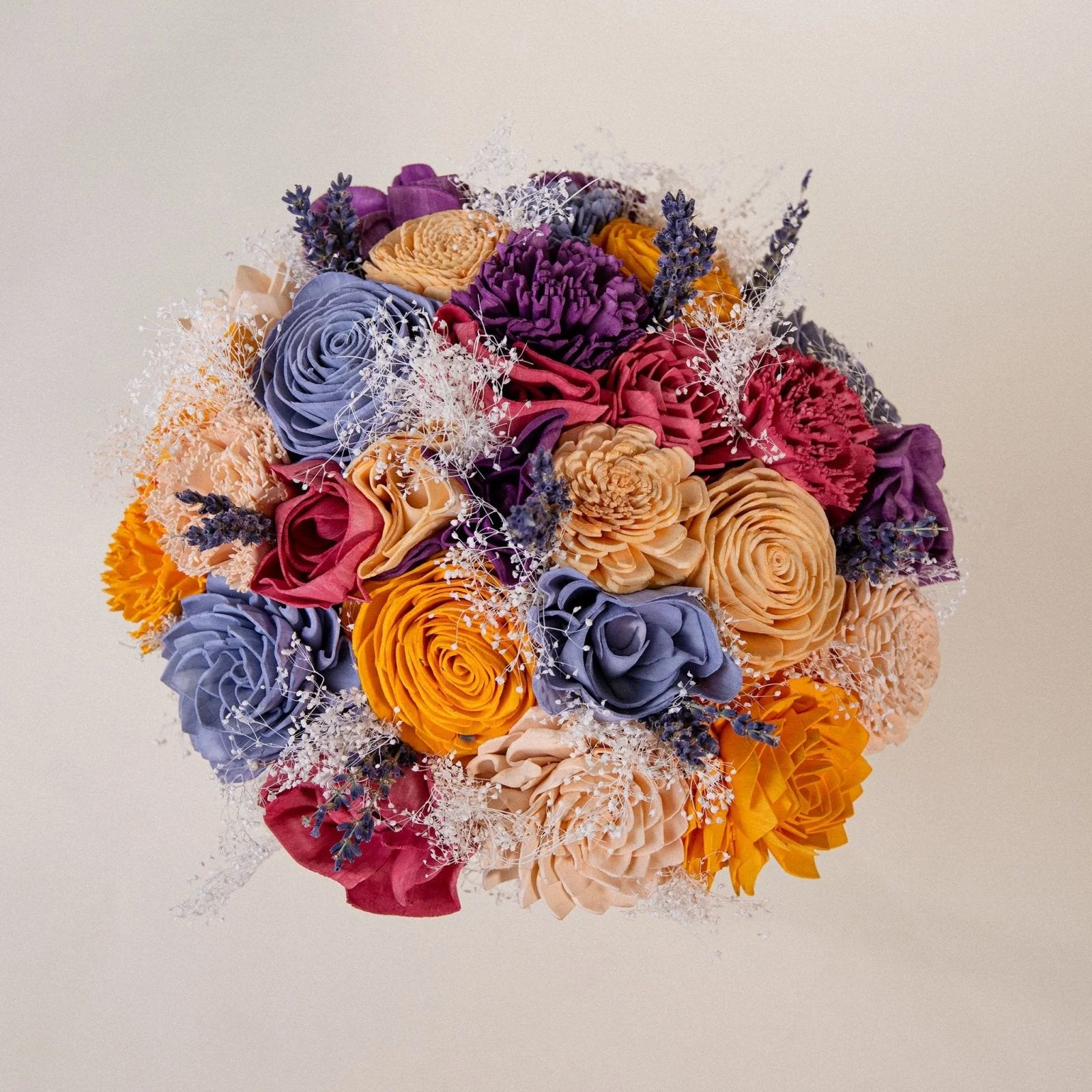 Peach Dawn Bridesmaid Bouquet - Image 4
