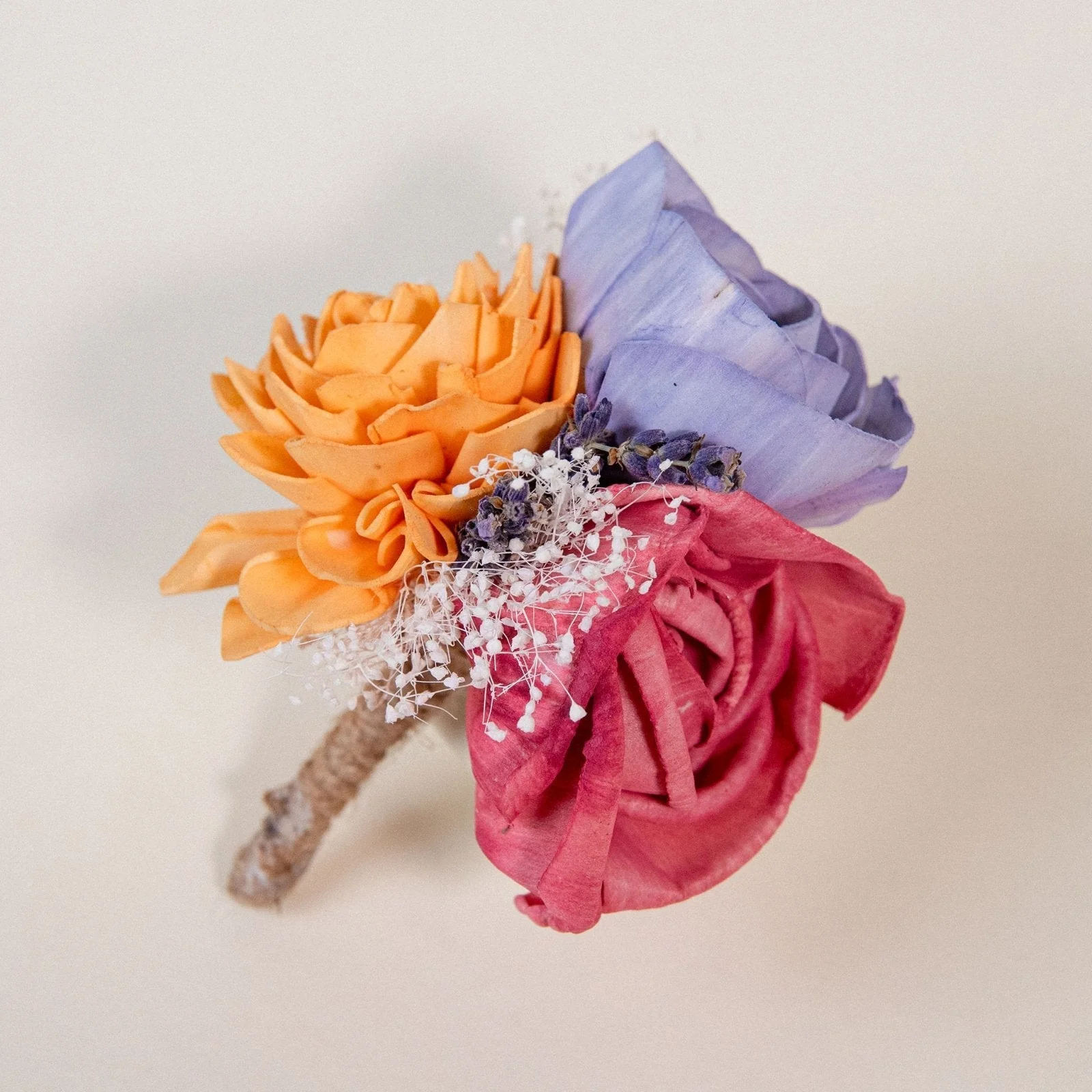 Peach Dawn Groom's Boutonniere* - Image 2