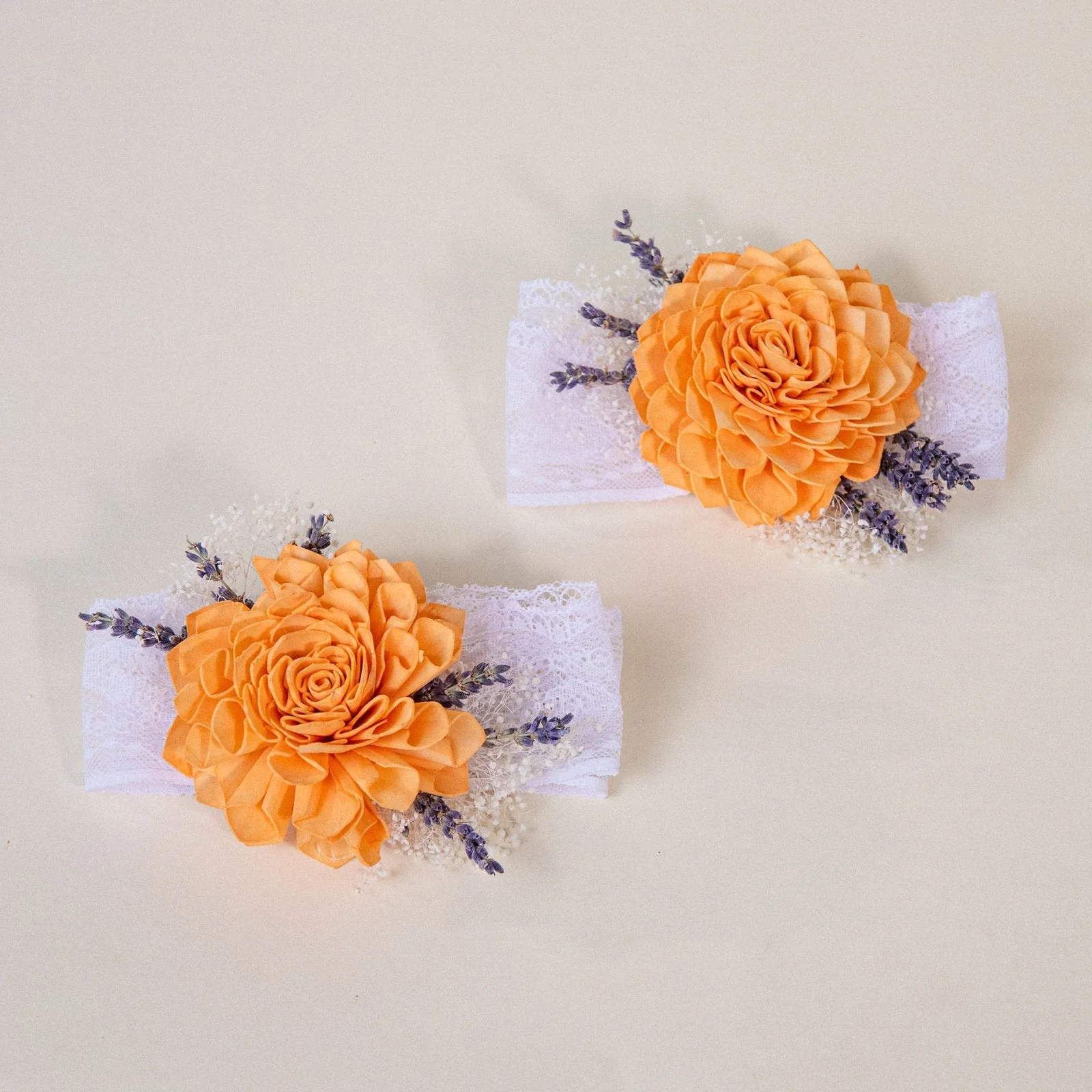 Peach Dawn Mother's Corsage (Set of 2)