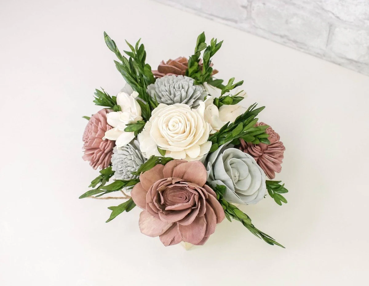 Mini Boxwood Centerpiece - Image 4