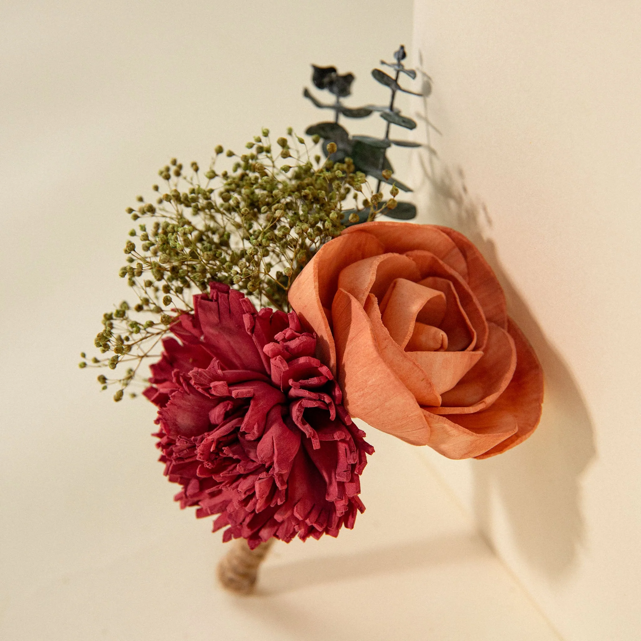 Rose Boutonniere (Set of 3) - Image 2