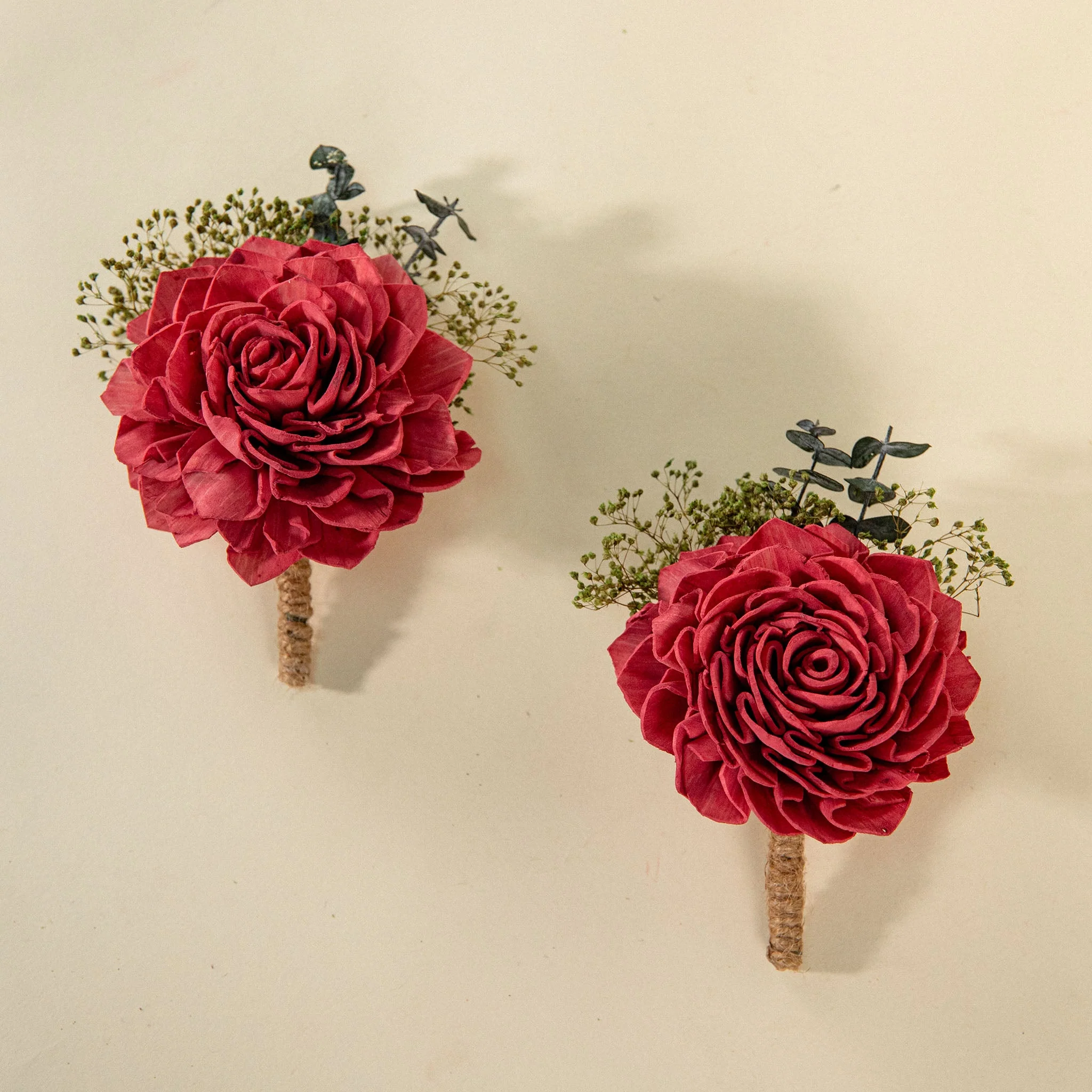 Rose Father's Boutonniere (Set of 2) - Image 2