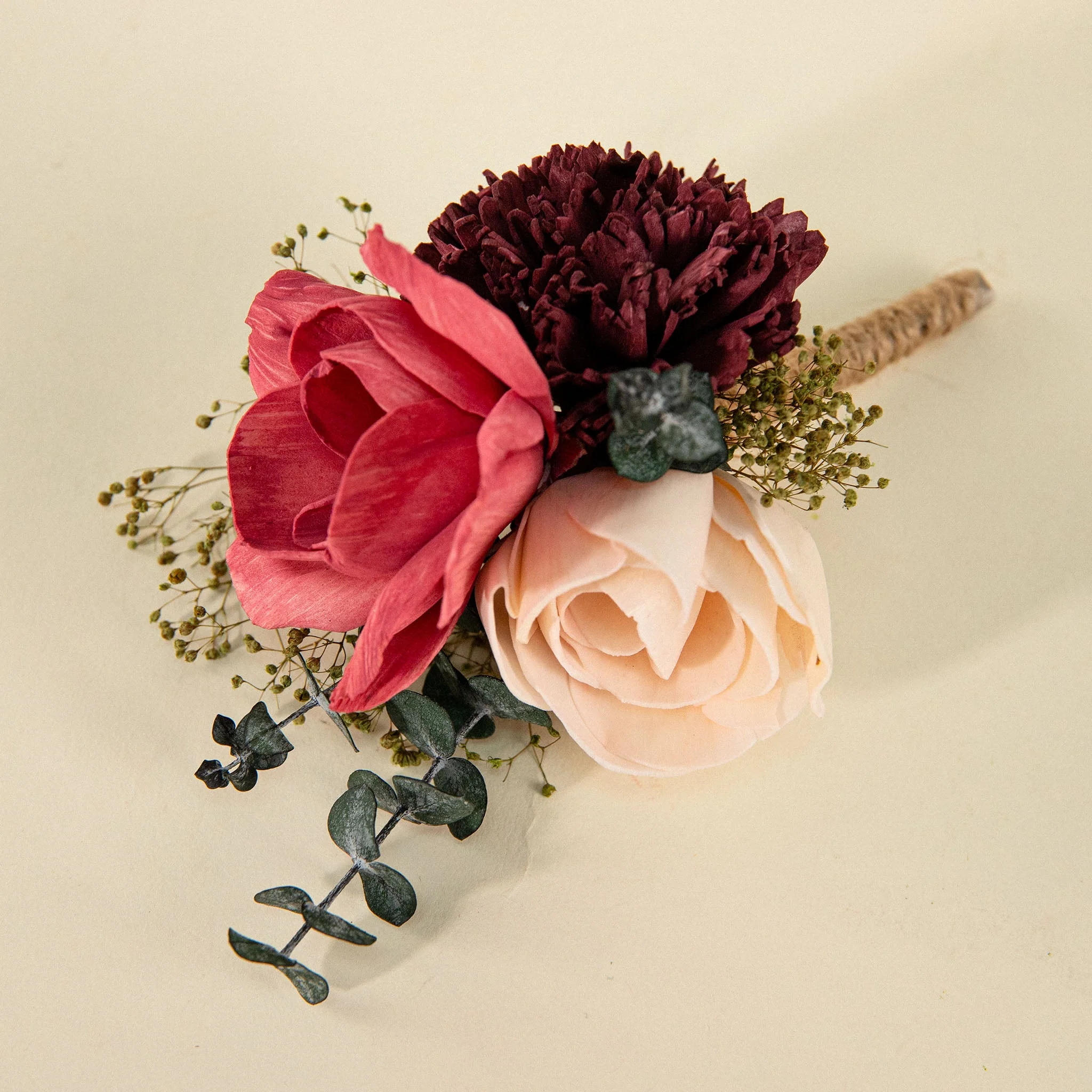 Rose Groom's Boutonniere - Image 2