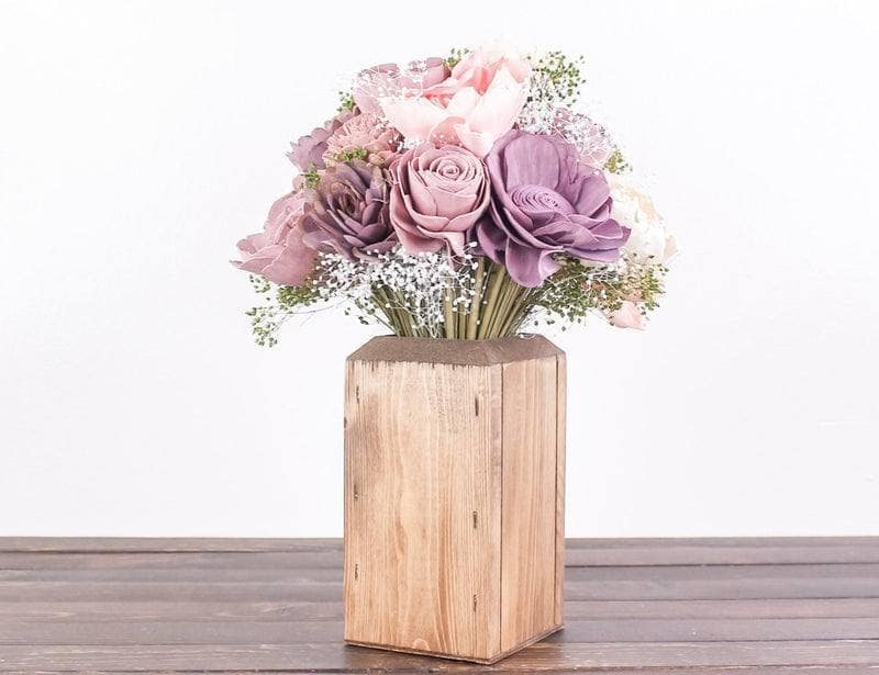 Rose Quartz - Finished Bouquet - Image 3