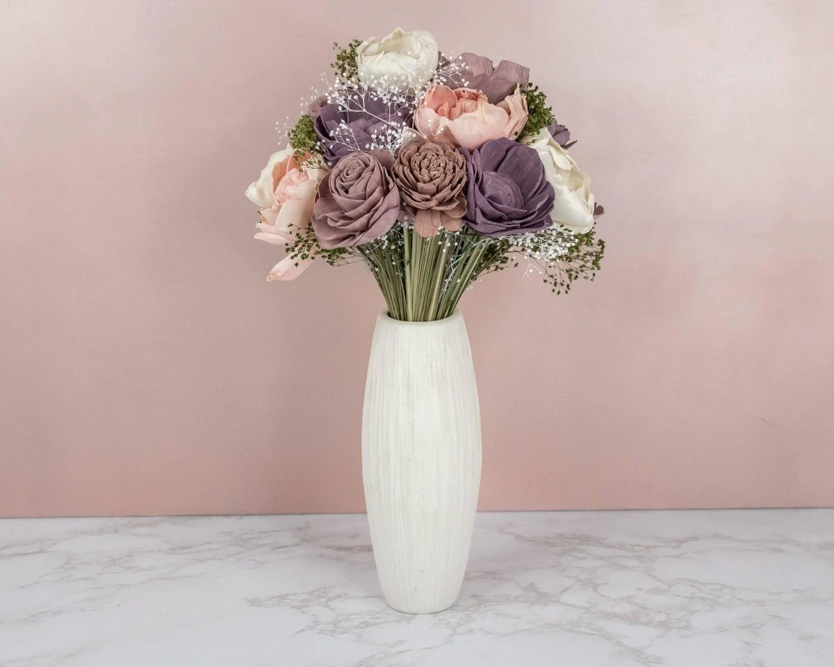 Rose Quartz - Finished Bouquet - Image 5