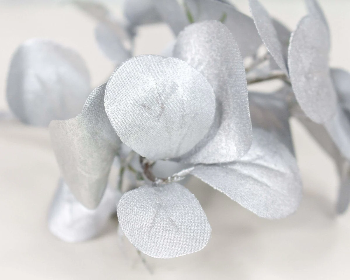 Round Leaf Pick - Metallic Silver - Image 2