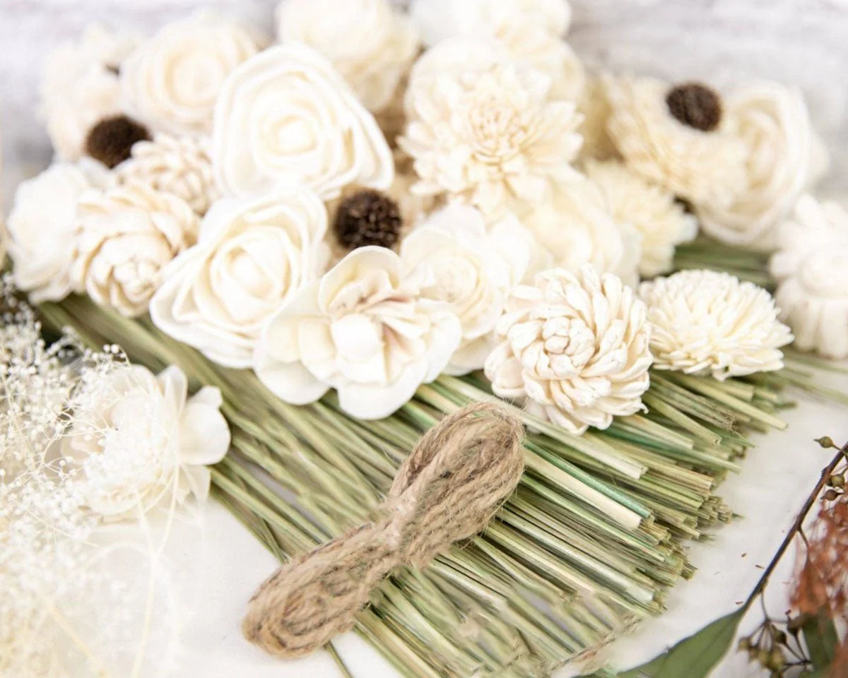 Rustic Chic Bridesmaid Bouquet - Image 6