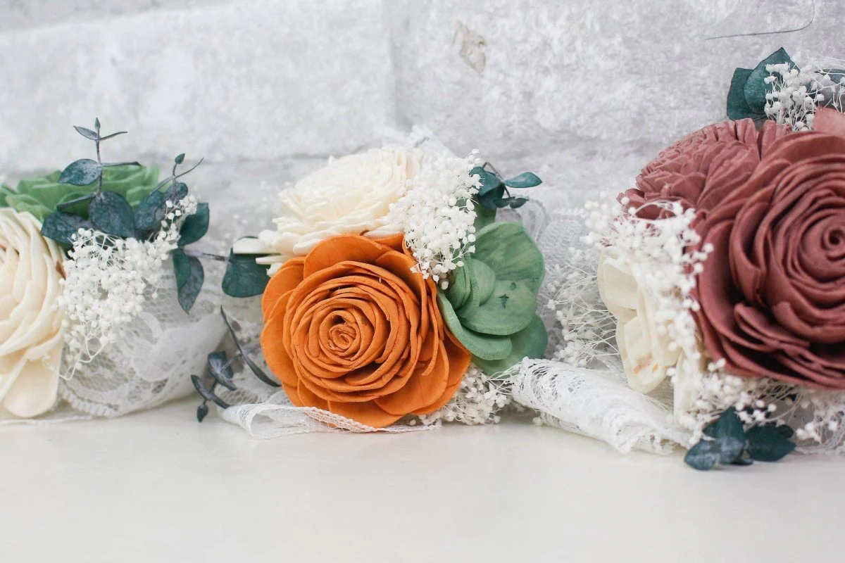 Rustic Chic Corsage (Set of 3) - Image 11