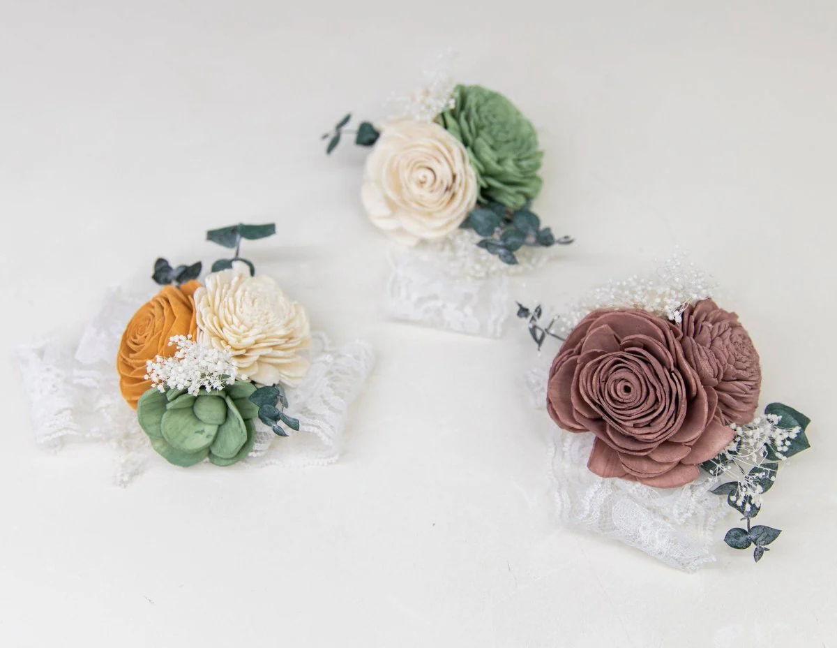 Rustic Chic Corsage (Set of 3)* - Image 2