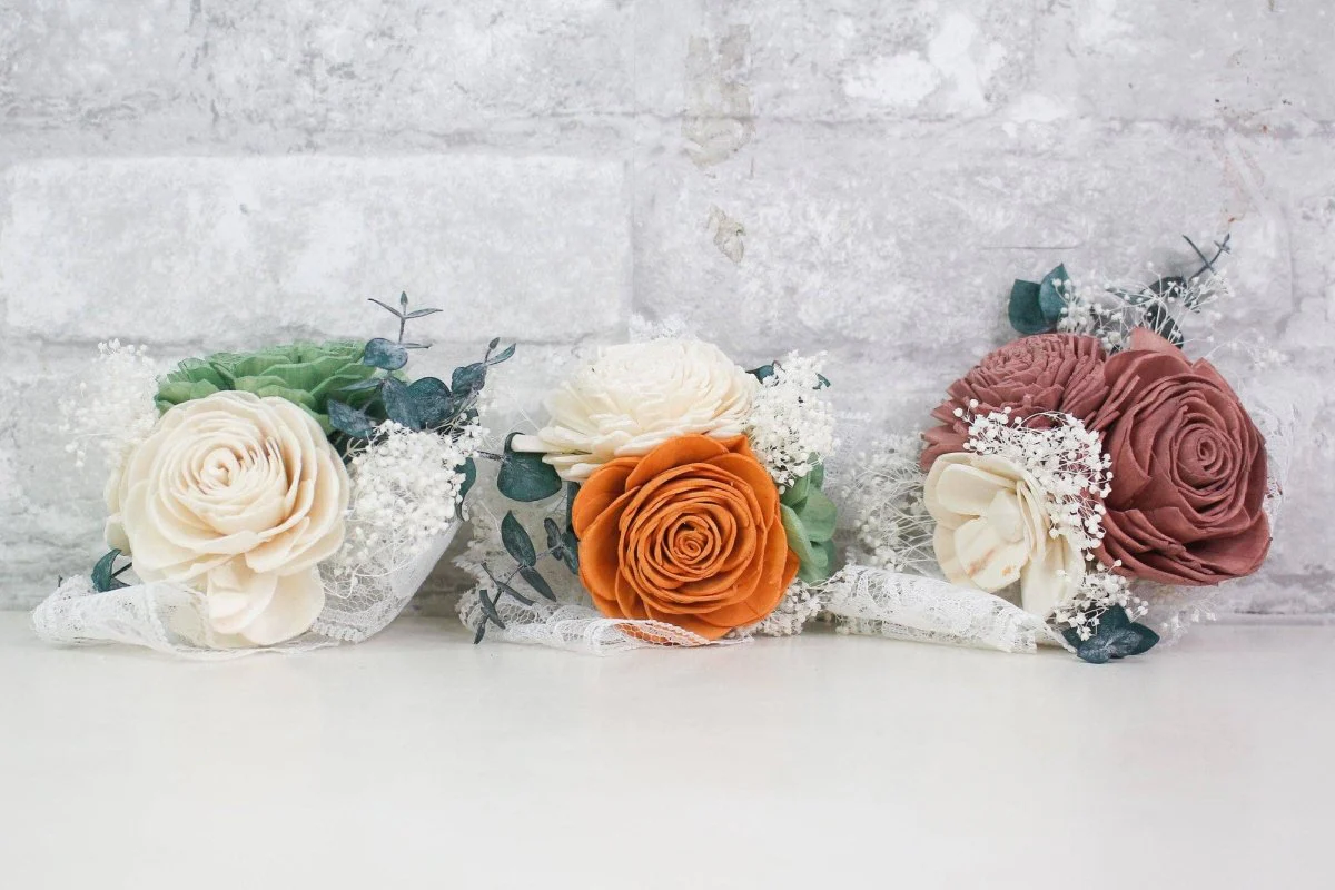 Rustic Chic Corsage (Set of 3)* - Image 9