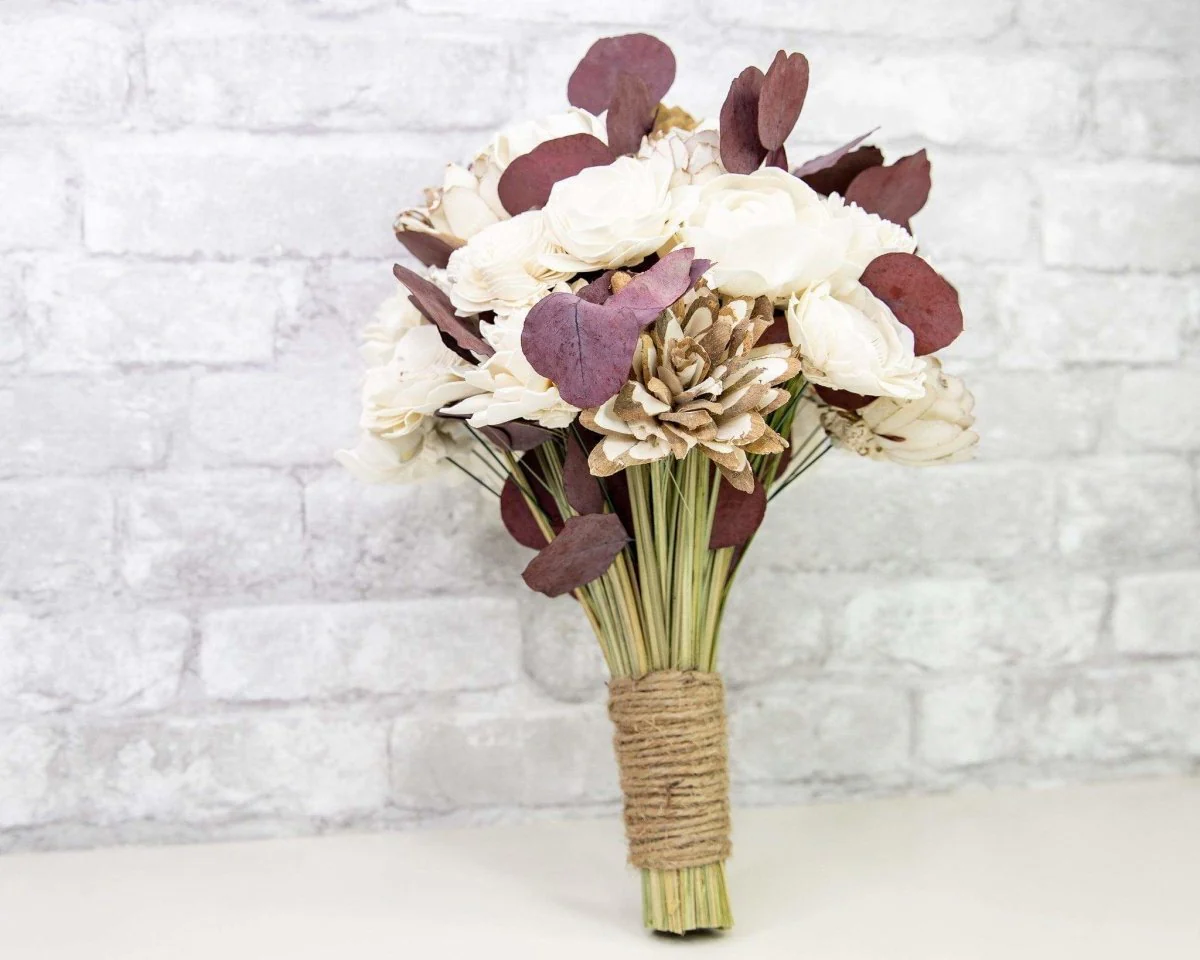Rustic Red Bouquet - Image 2
