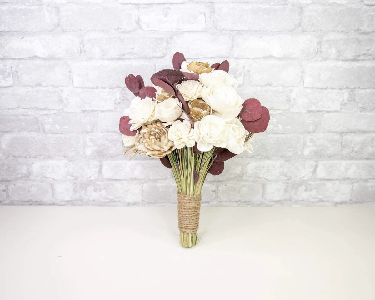 Rustic Red Bouquet - Image 4