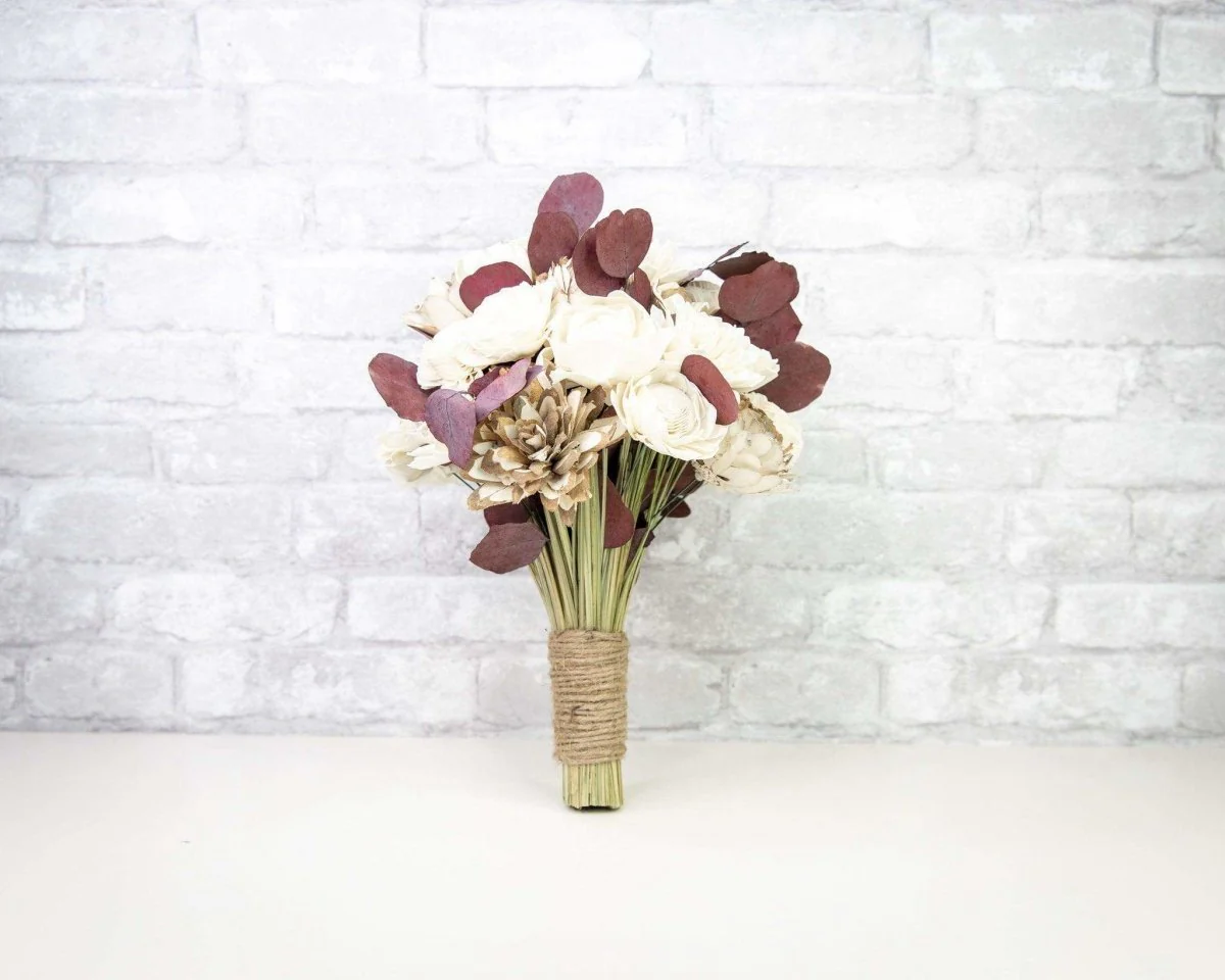 Rustic Red Bouquet - Image 5
