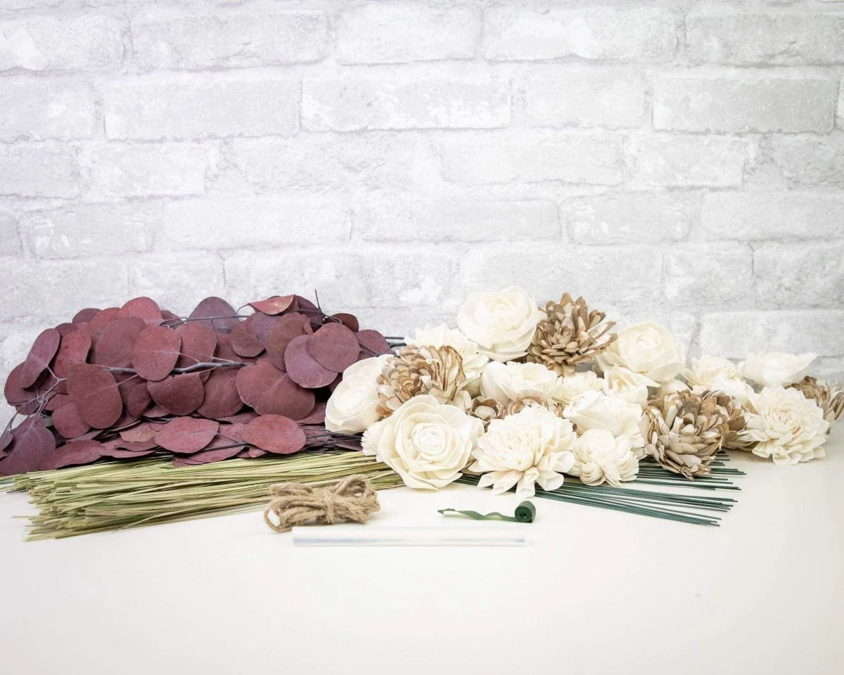 Rustic Red Bouquet - Image 9