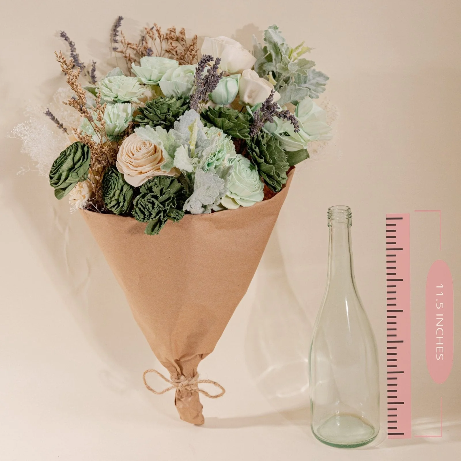 Sage Meadows Loose Flower Finished Bouquet - Image 2