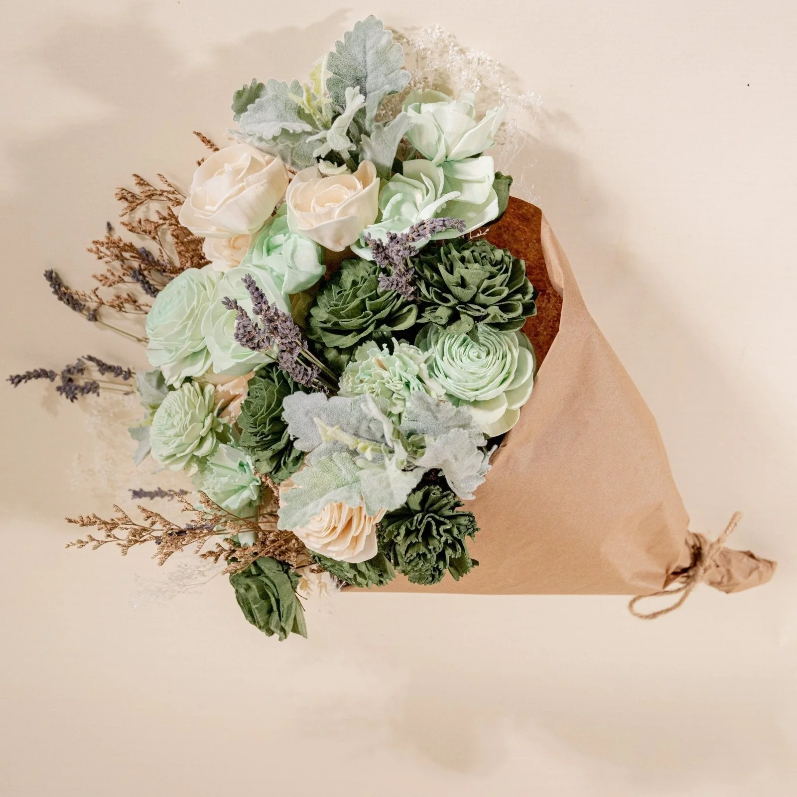 Sage Meadows Loose Flower Finished Bouquet - Image 4