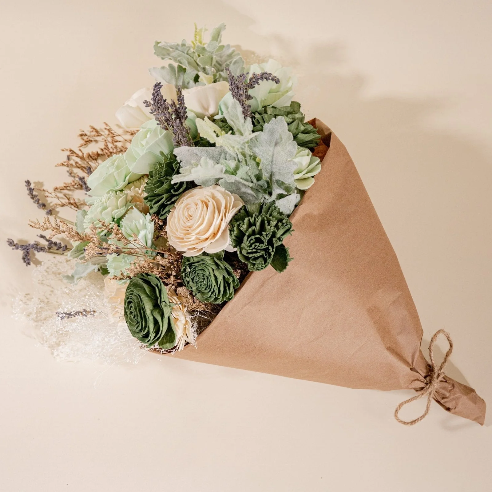 Sage Meadows Loose Flower Finished Bouquet - Image 5
