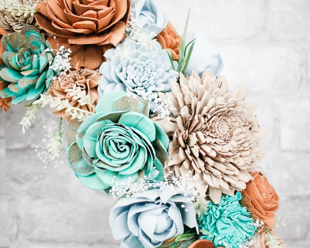Sandy Beach Wreath Craft Kit - Image 3