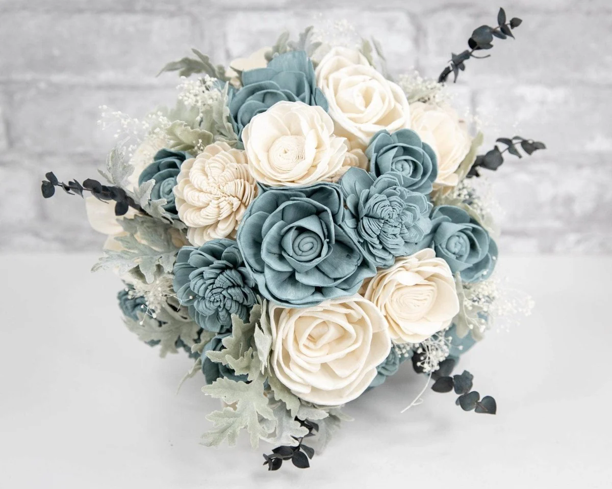 Satin Washed Eucalyptus - Blue Sky - Image 9