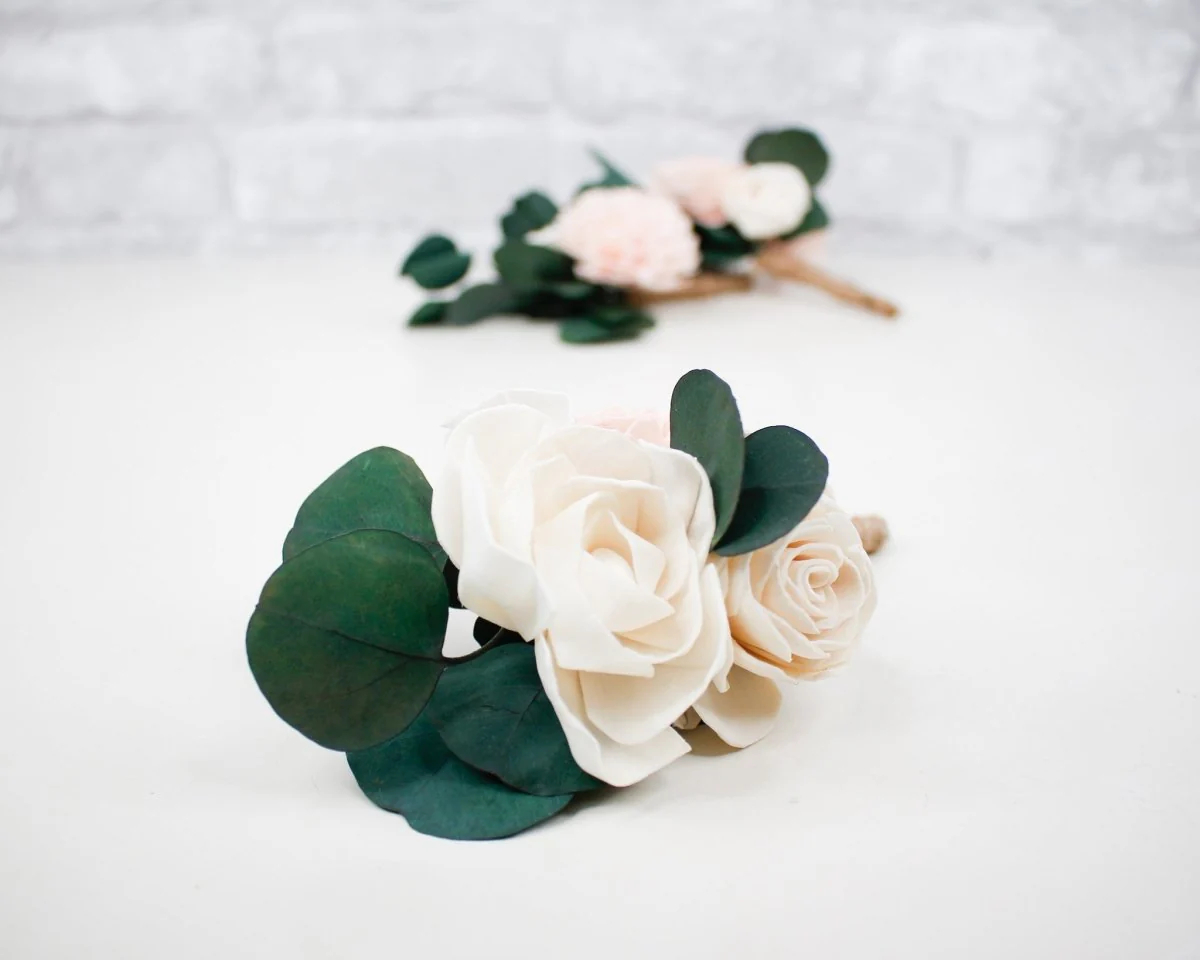 Silver Boutonniere (Set Of 3)* - Image 2