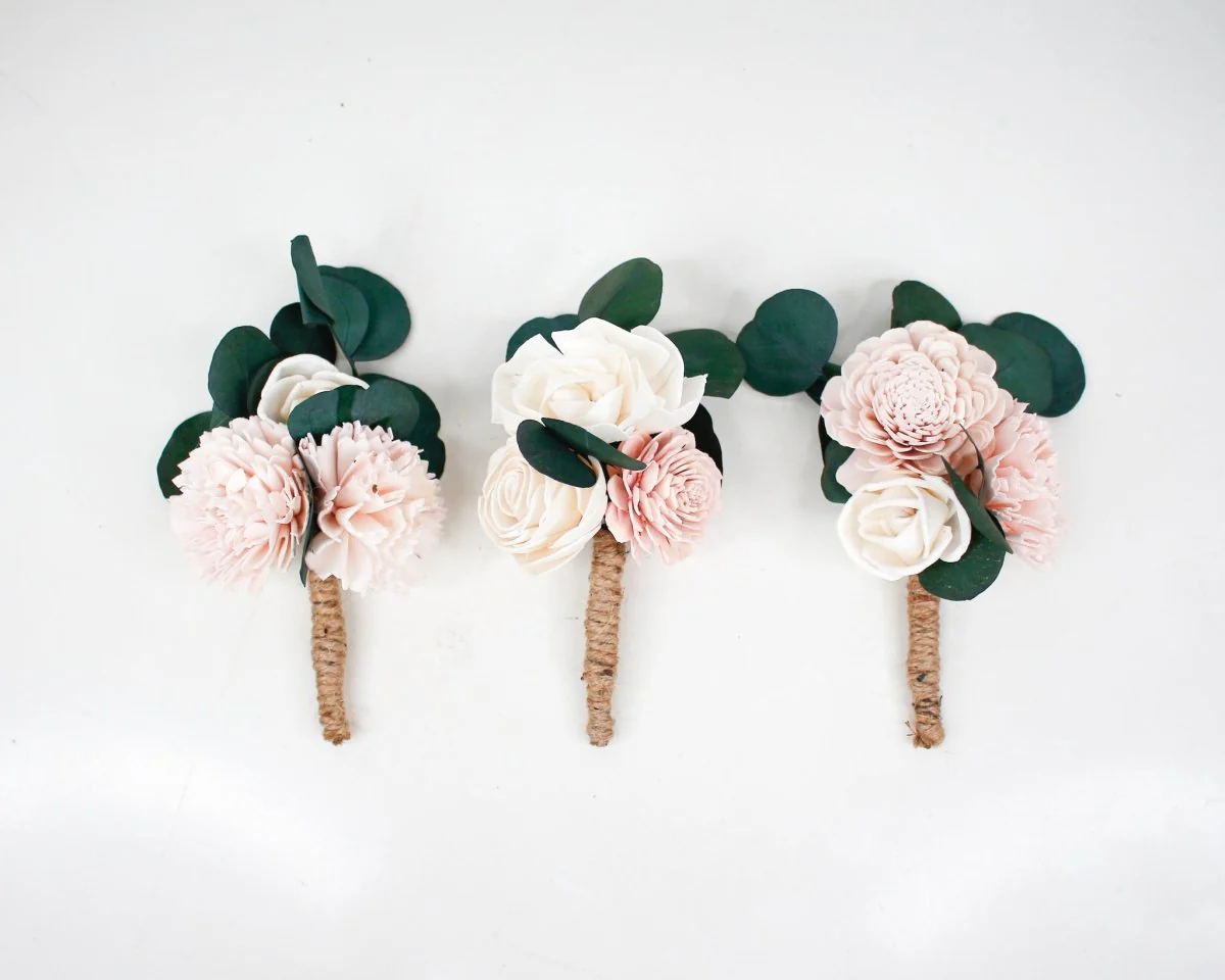 Silver Boutonniere (Set Of 3)* - Image 3