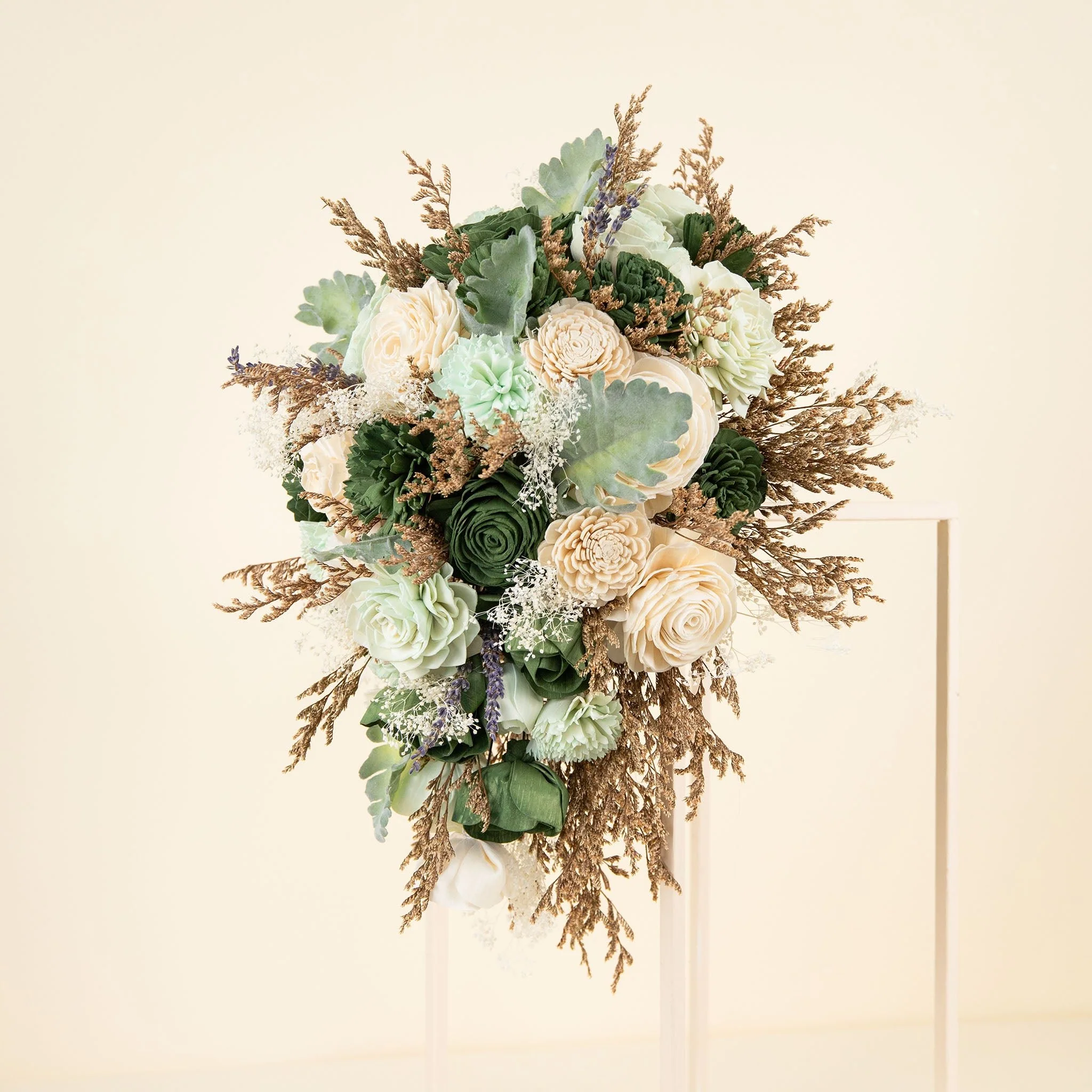 Silver Sage Cascade Bouquet* - Image 3