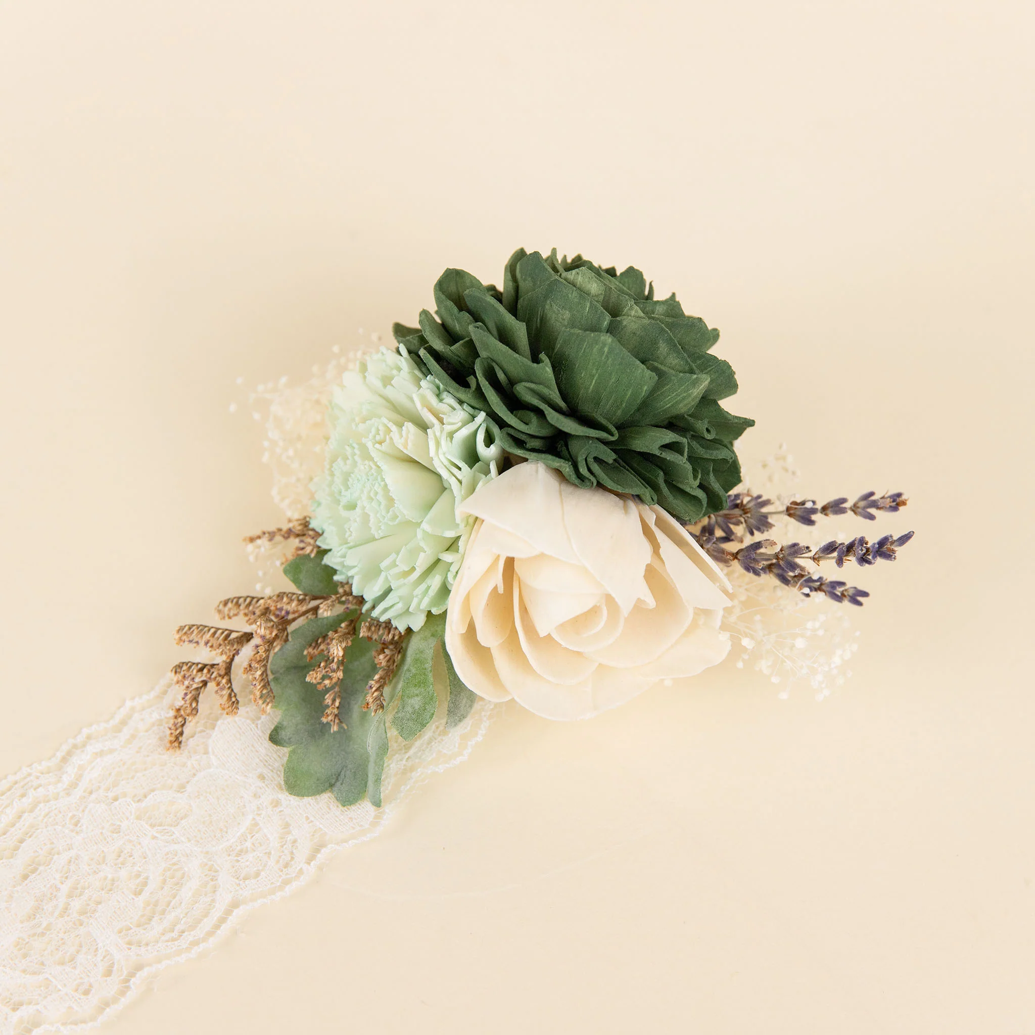 Silver Sage Corsage (Set of 3) - Image 2