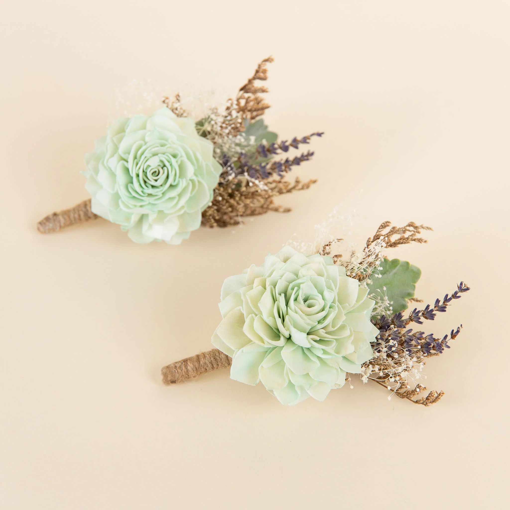 Silver Sage Father's Boutonniere (Set of 2) - Image 2