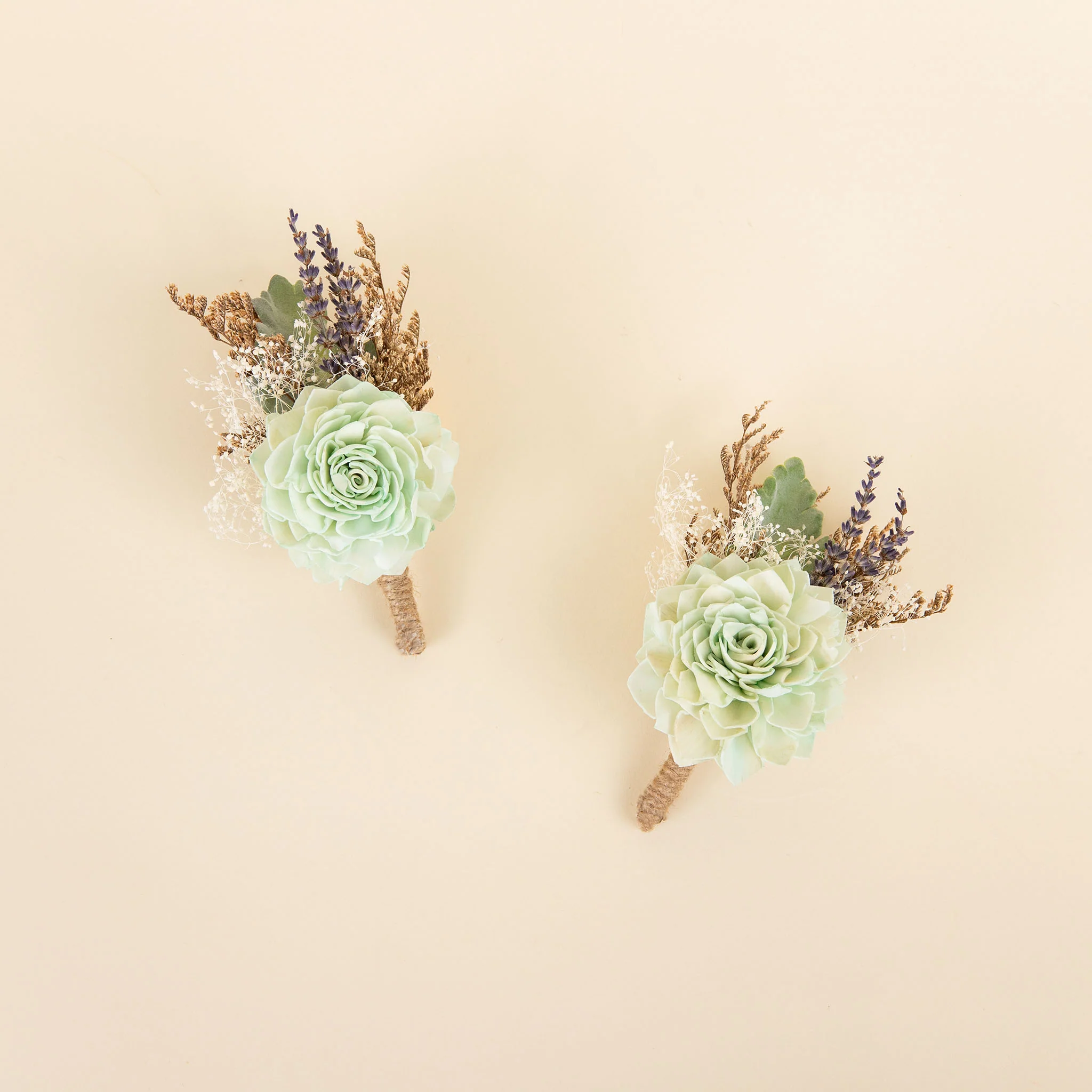 Silver Sage Father's Boutonniere (Set of 2) - Image 3