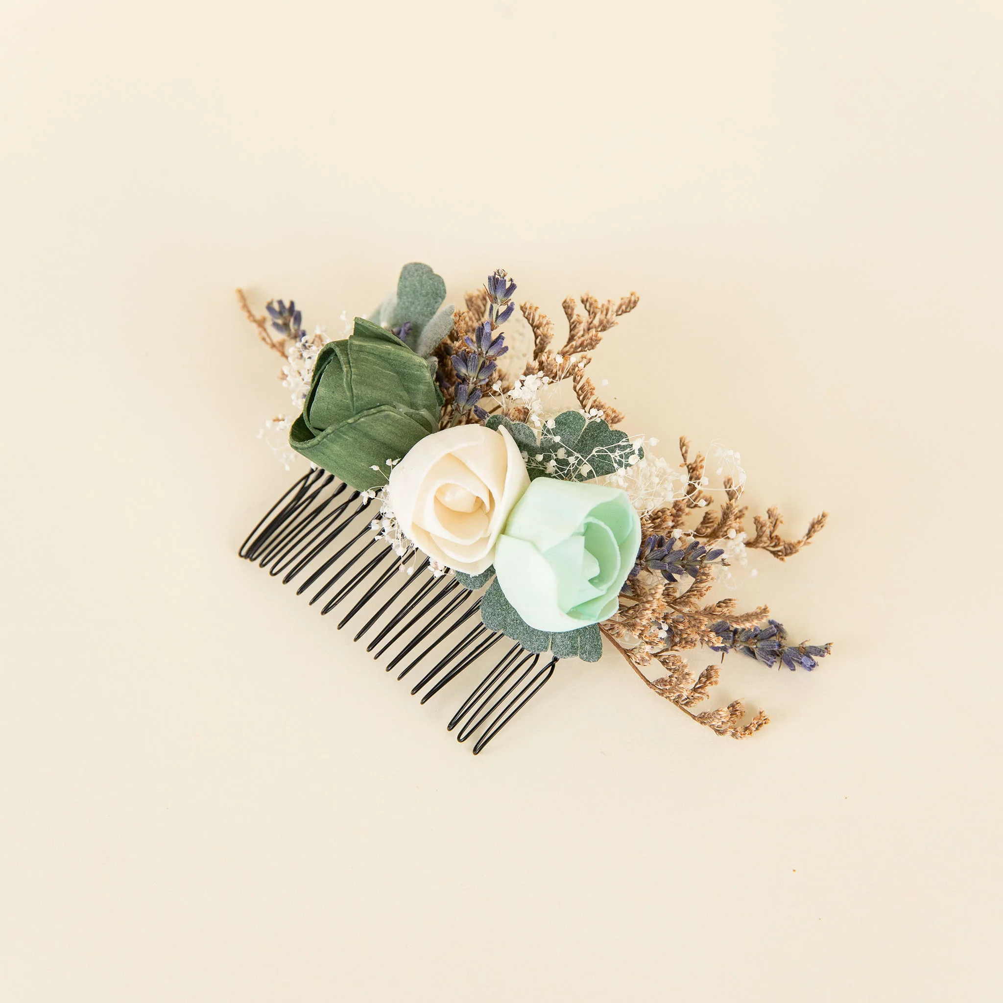 Silver Sage Hairpiece - Image 2