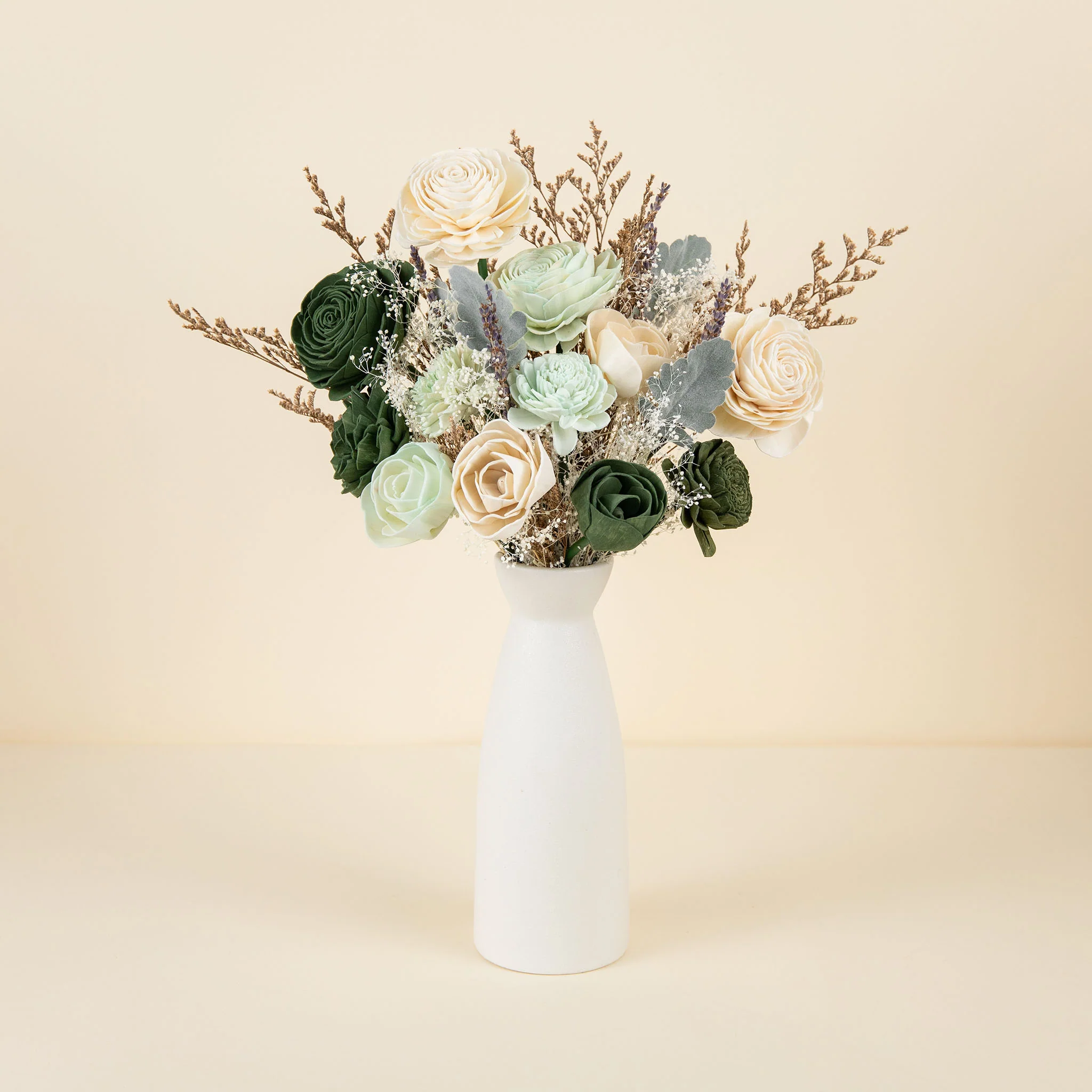 Silver Sage Vase Centerpiece - Image 3