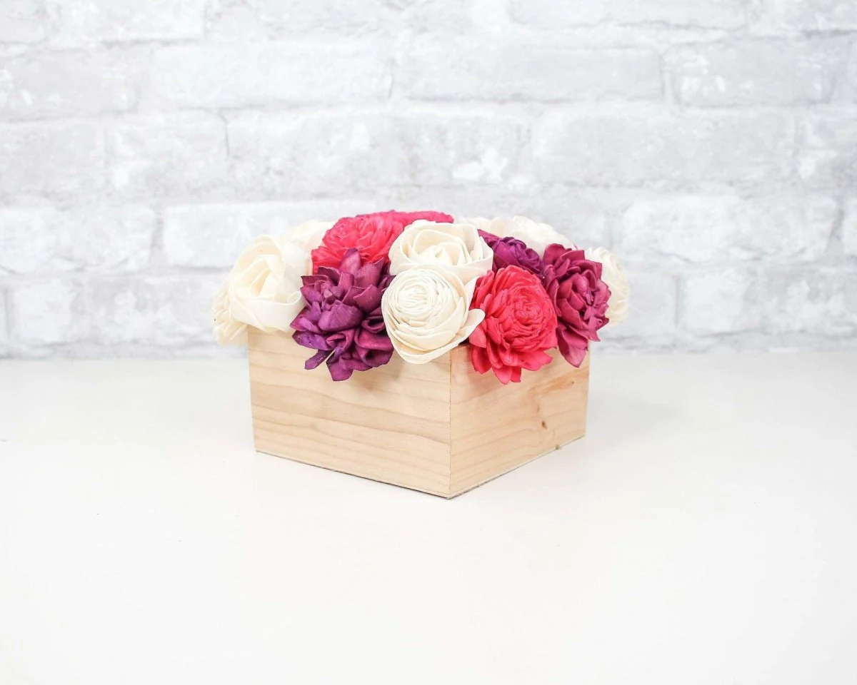 Simple Sola Centerpiece - Cherry/Plum - Image 3