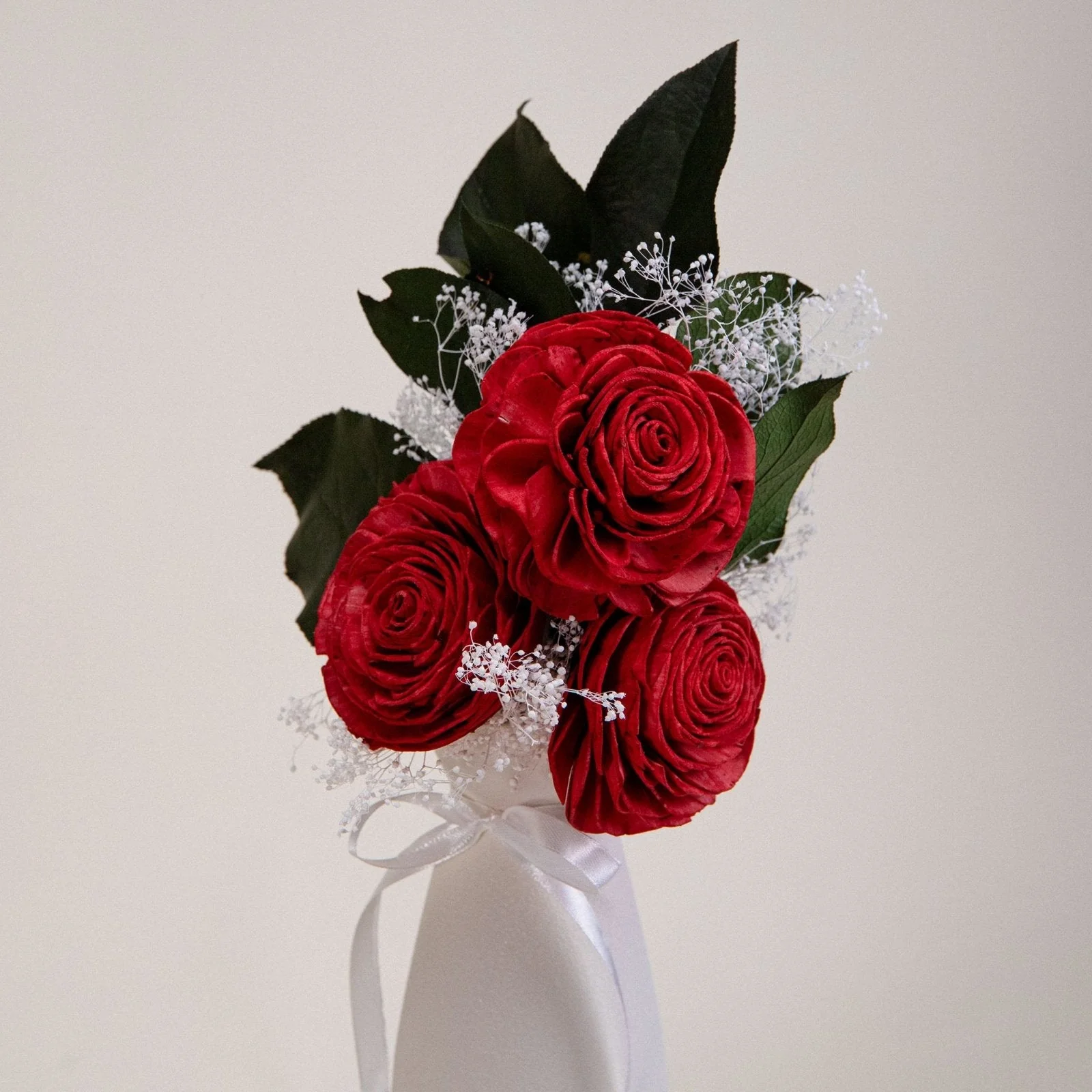 Simply Red Mini Deluxe Bouquet - Image 3